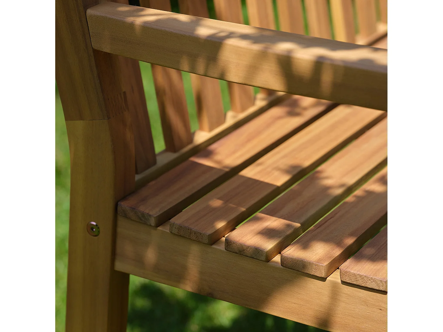Banc de jardin en acacia massif 120 cm