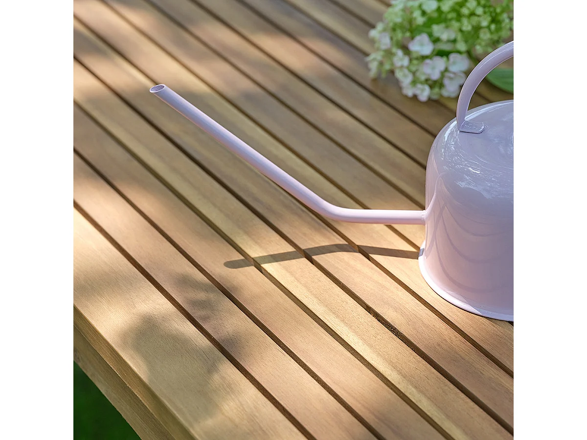 Set da giardino in legno di acacia per 4 persone