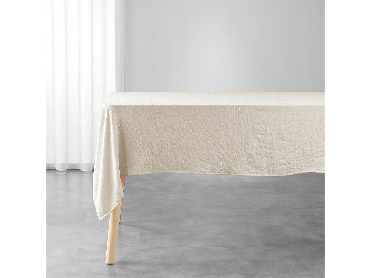 Nappe Microfibre "Suzy" 140x240cm Naturel