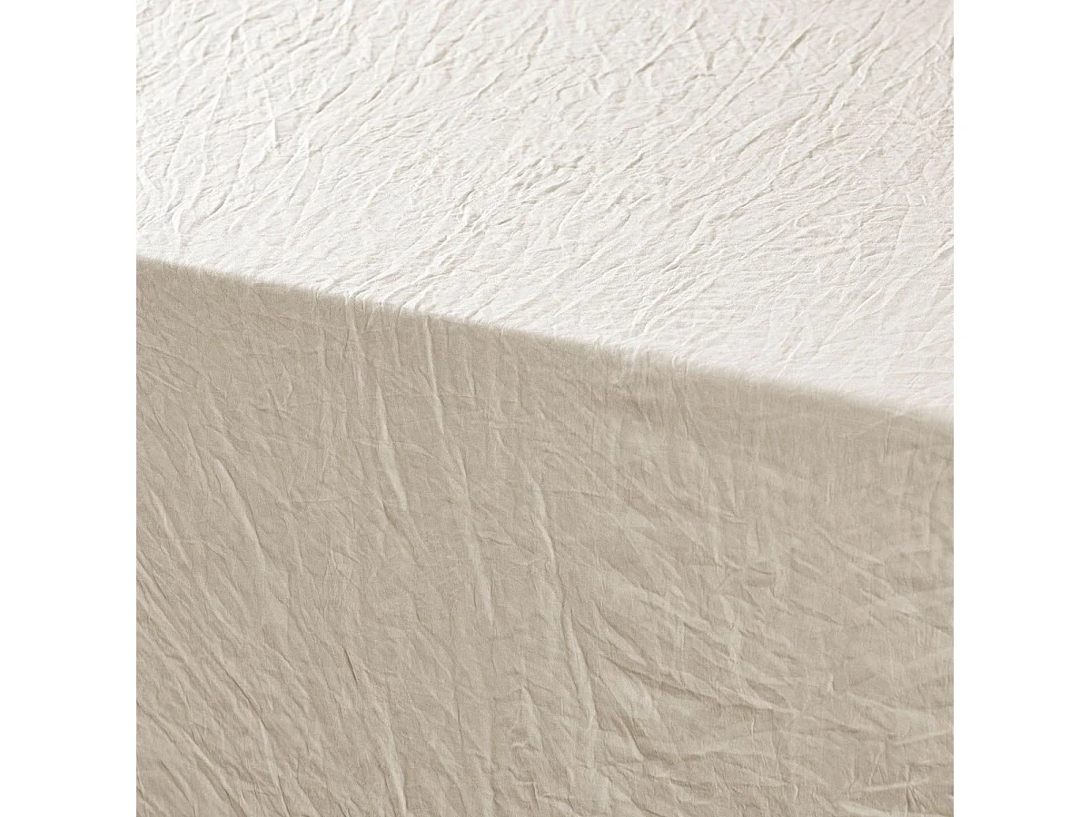 Nappe Microfibre "Suzy" 140x240cm Naturel