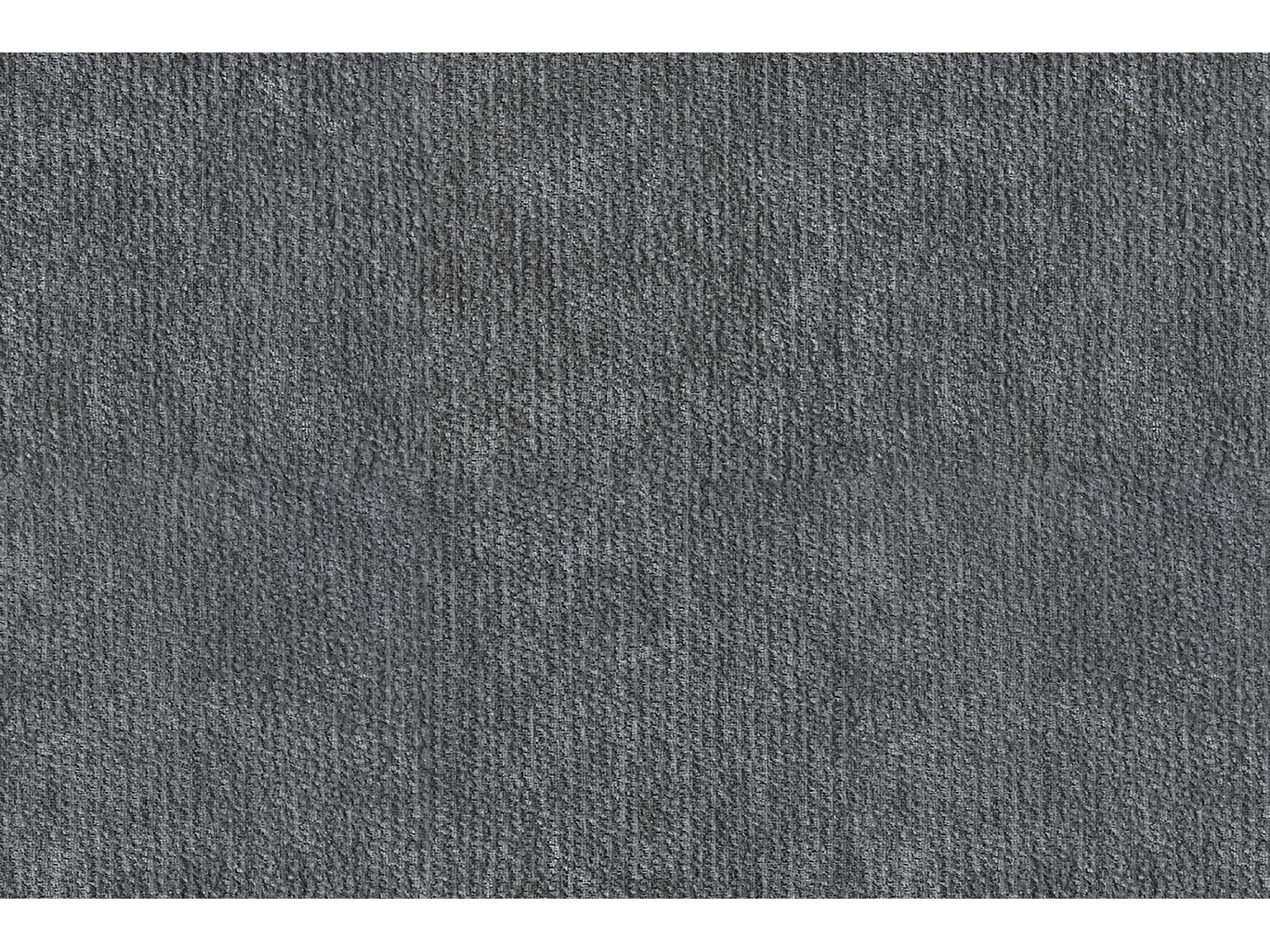Sofa 2-Sitzer FEBE, grauer Chenille-Stoff