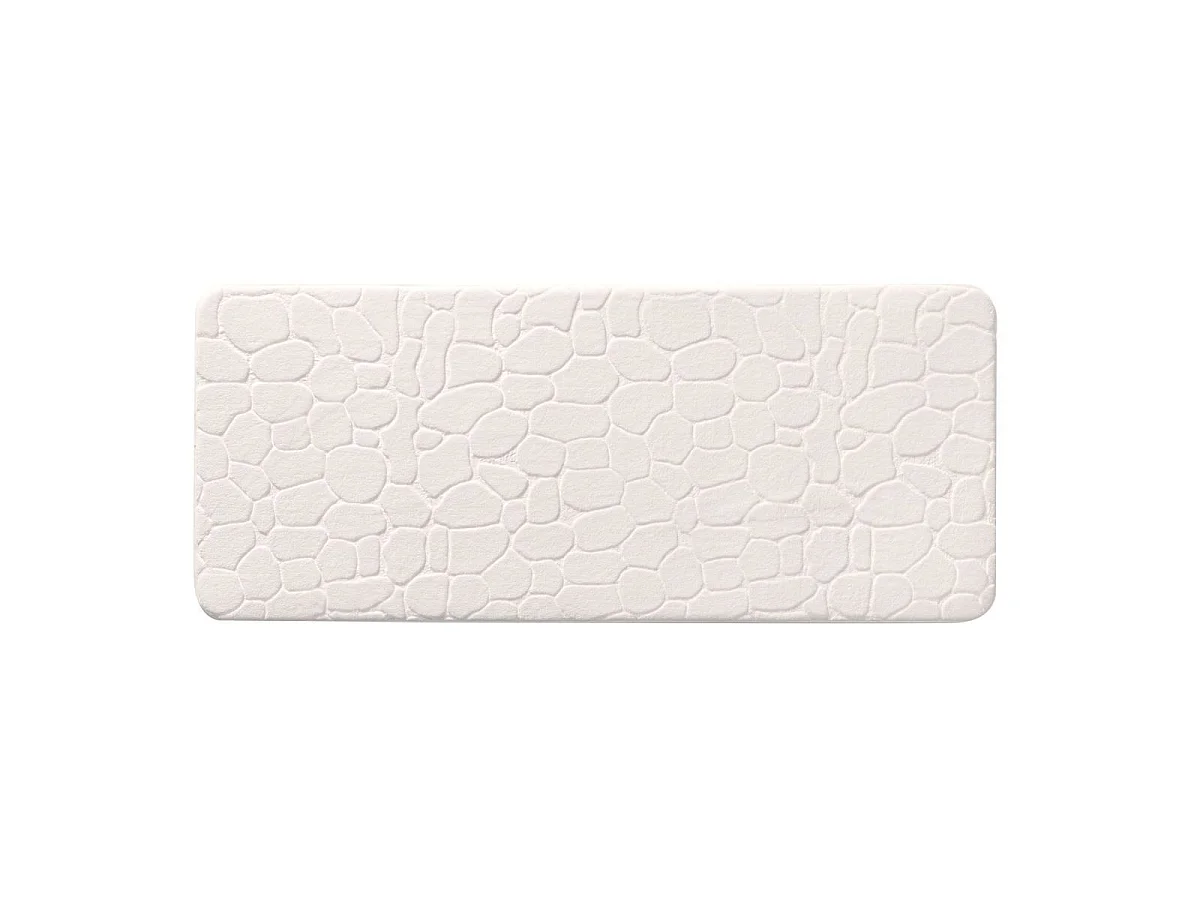 Tapis de Bain "Ricochet" 50x120cm Blanc