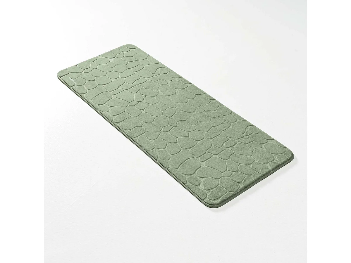 Tapis de Bain "Ricochet" 50x120cm Sauge