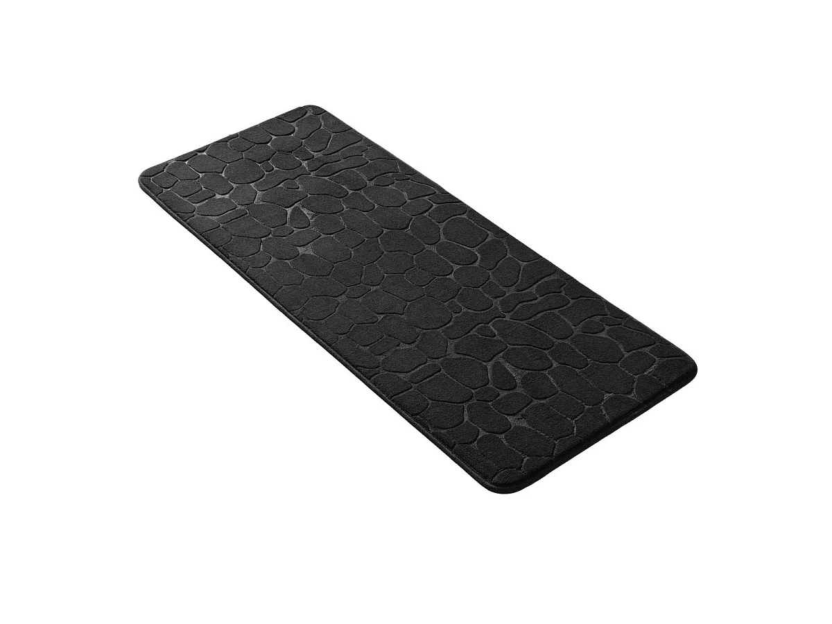 Tapis de Bain "Ricochet" 50x120cm Noir