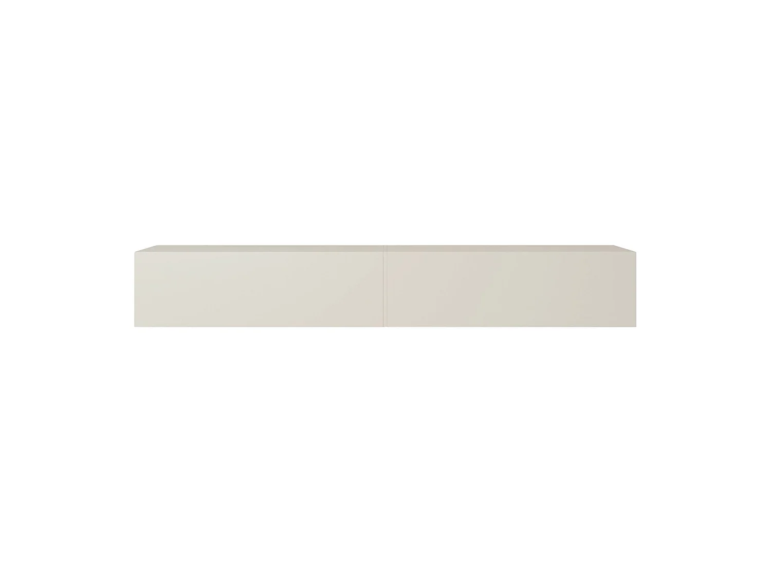 Mobile TV - 200 cm - taupe (grigio-beige) - BISIRA
