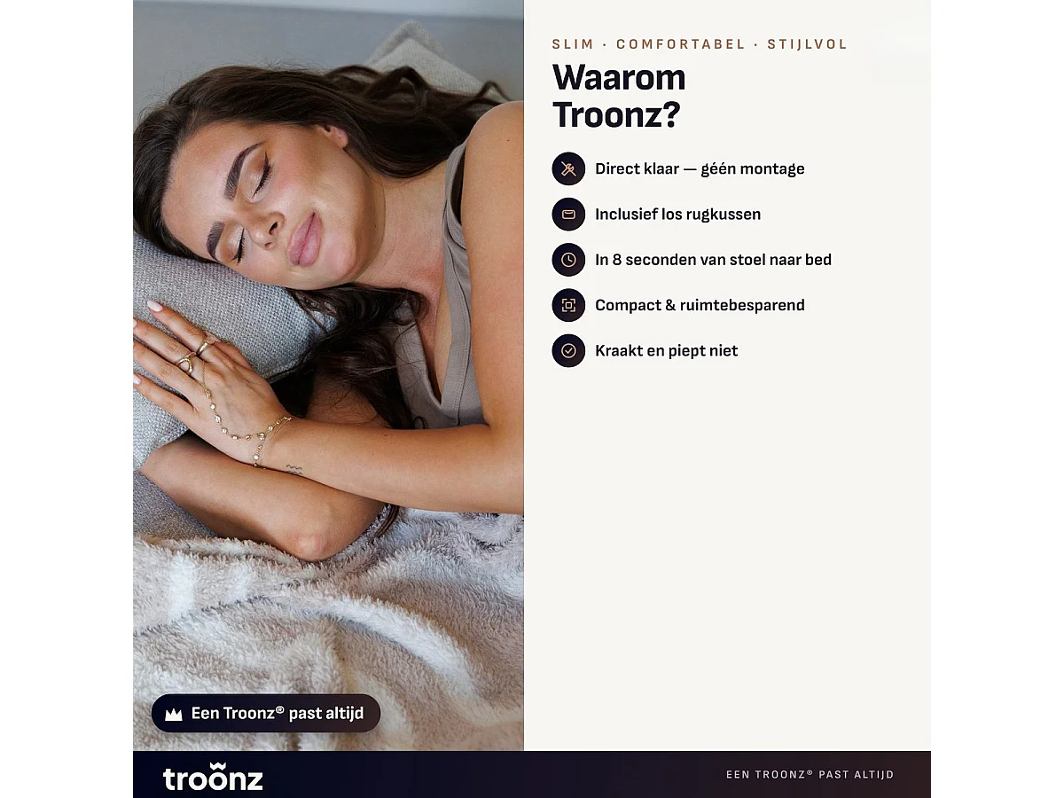 Troonz Slaapstoel Lodi Light