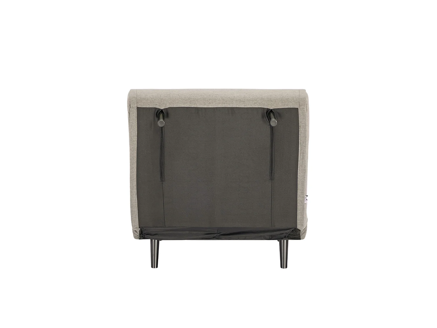 Troonz Lucca Leichter Schlafsessel - Verwandlbares Einzelbett - Grau - 80x200 cm oder 100x200 cm