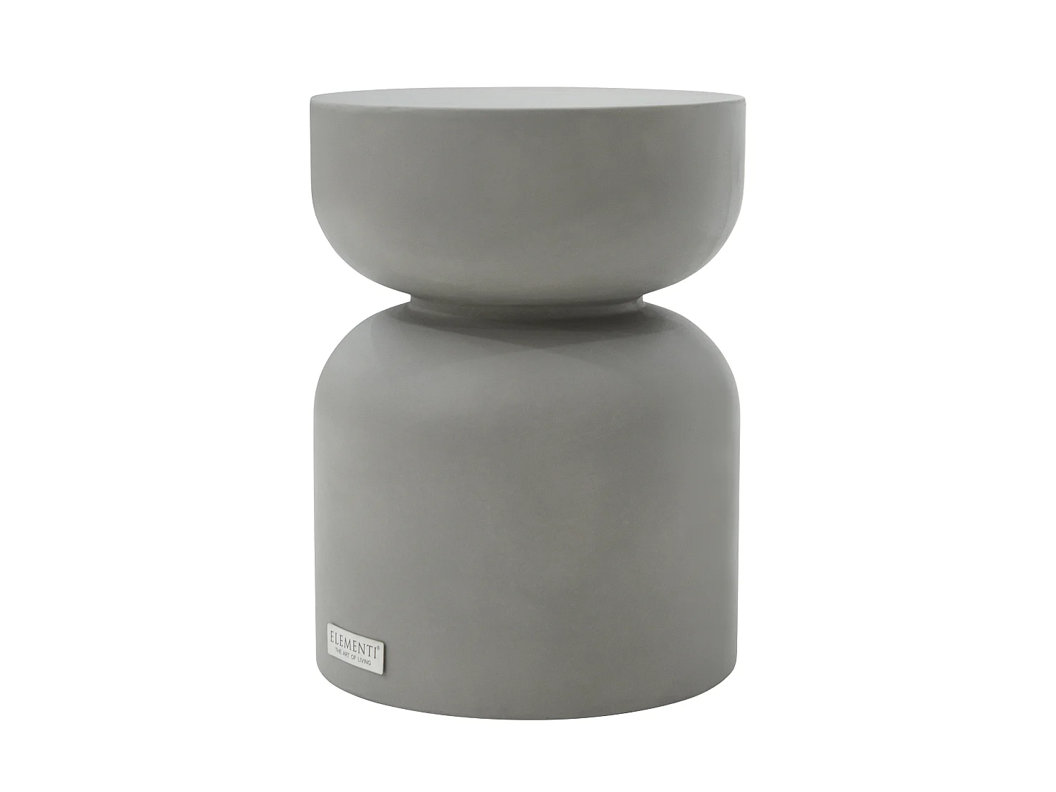 Table d'appoint en béton fibré  35 x 35 x 47 cm