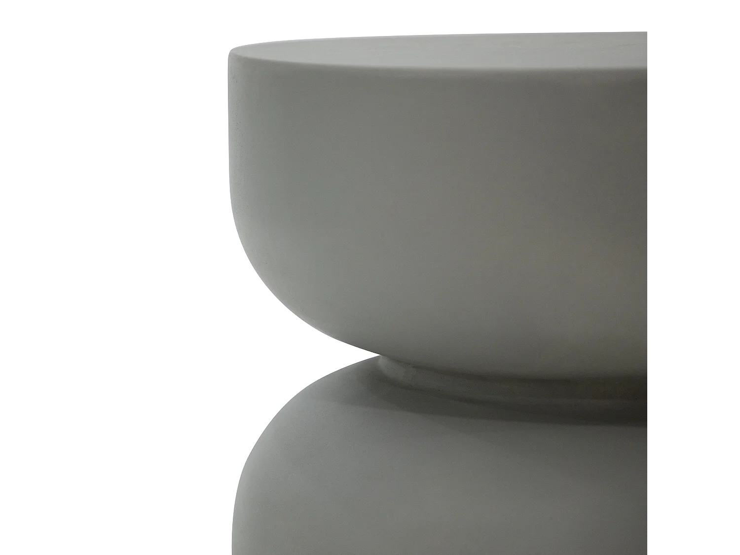 Table d'appoint en béton fibré  35 x 35 x 47 cm
