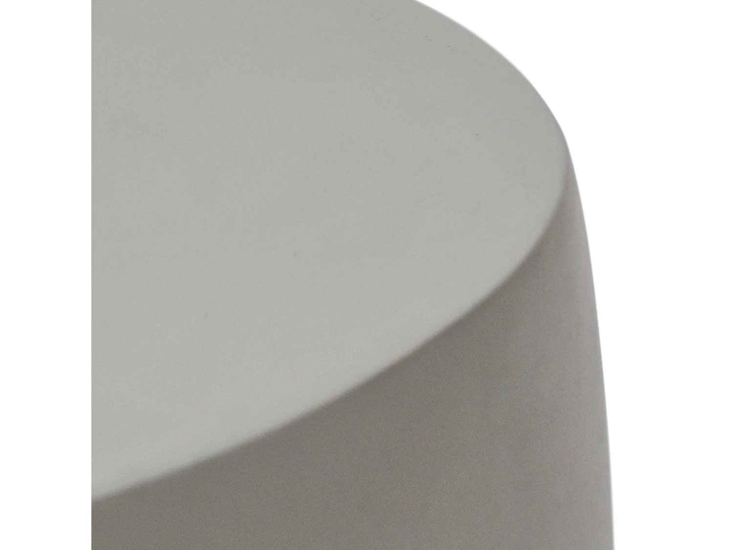 Table d'appoint en béton fibré  48 x 48 x 51 cm