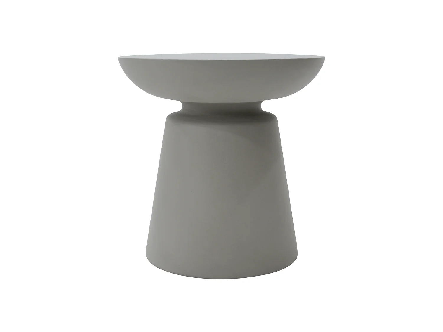 Table d'appoint en béton fibré  51 x 51 x 51 cm