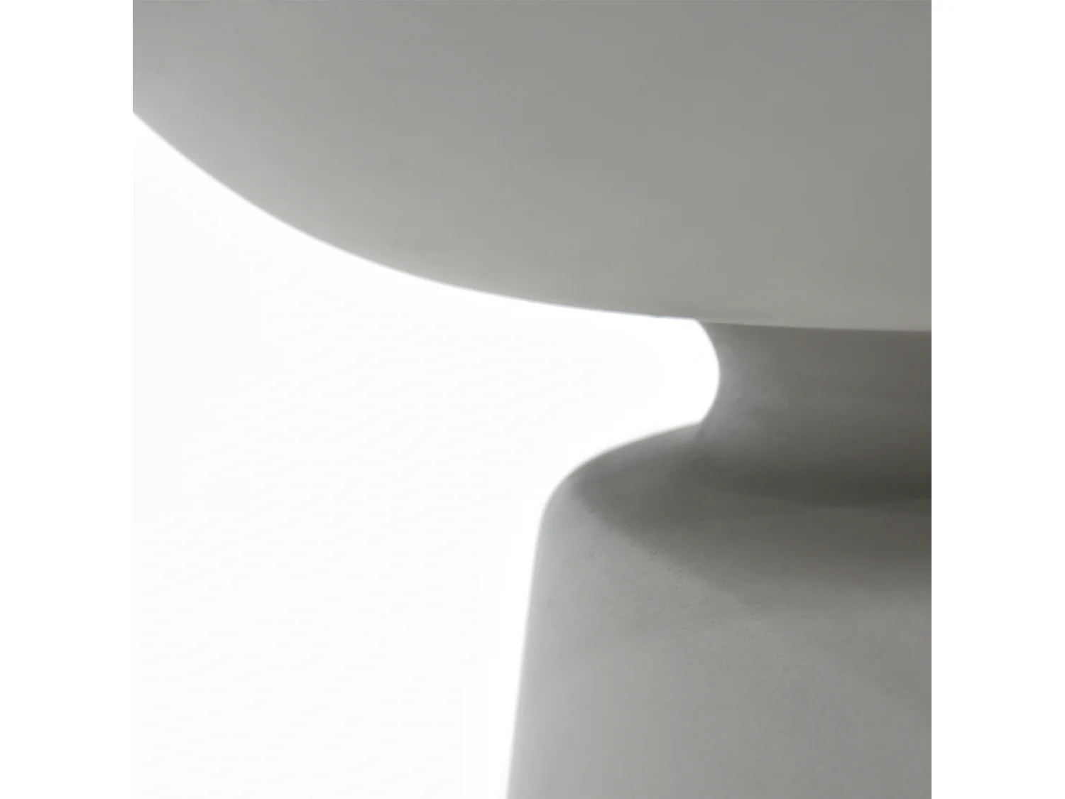Table d'appoint en béton fibré  51 x 51 x 51 cm