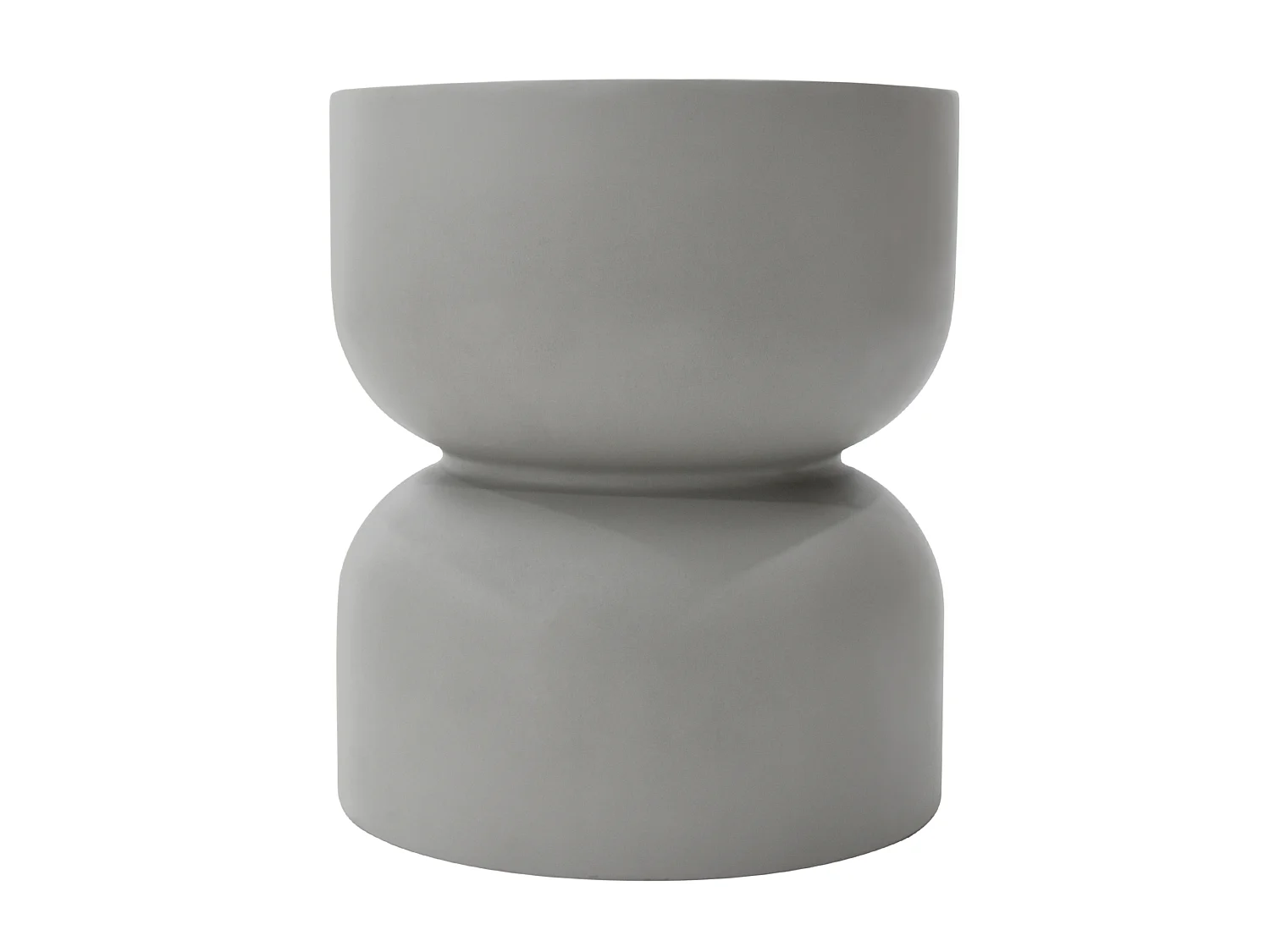 Table d'appoint en béton fibré  45 x 45 x 51 cm