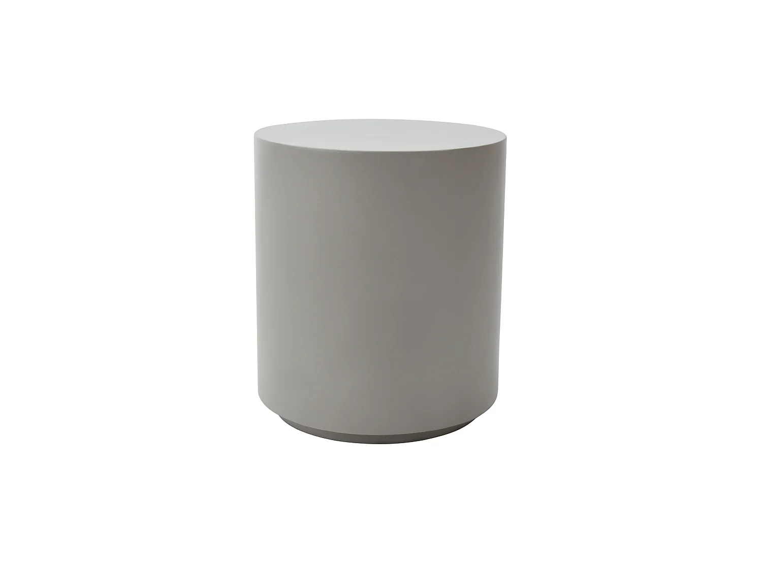 Table d'appoint en béton fibré  45 x 45 x 51 cm