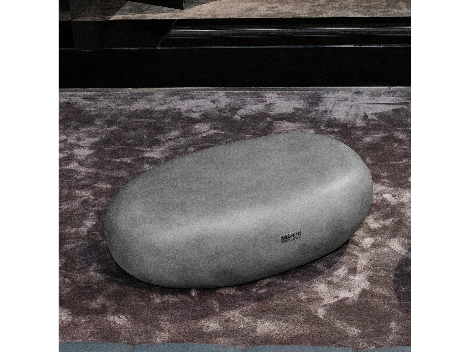Salontafel van beton 99 x 71 x 32 cm