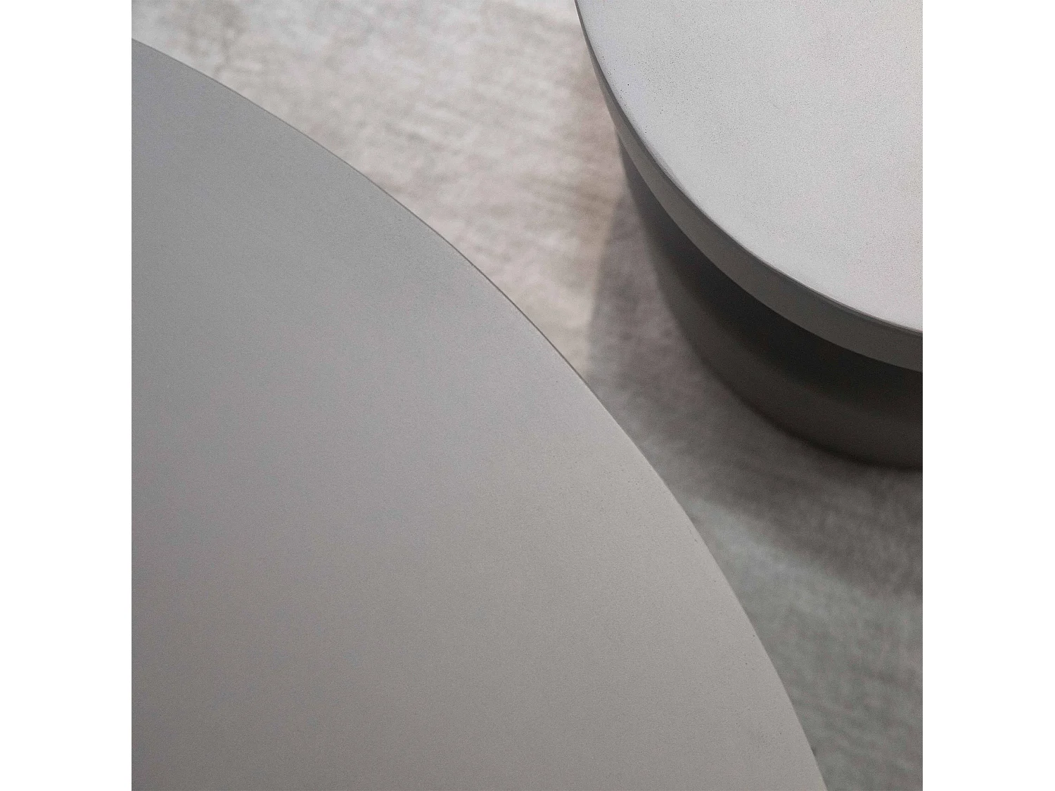 Salontafel van beton 87 x 87 x 35 cm