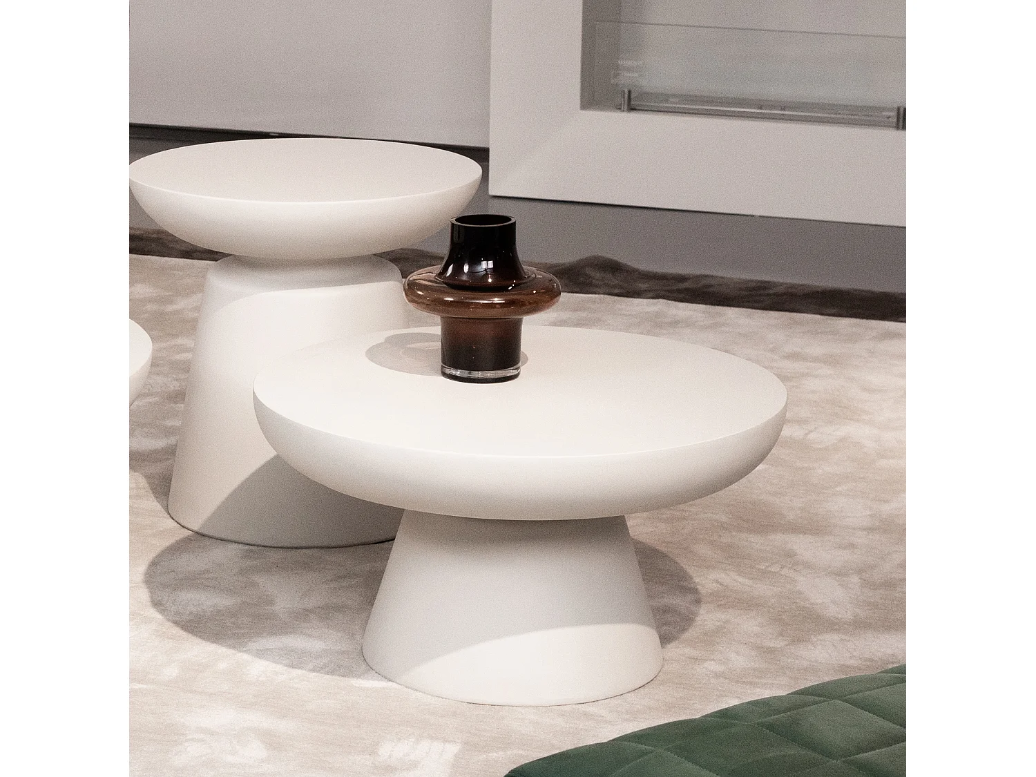 Table basse en béton fibré  66 x 66 x 35 cm