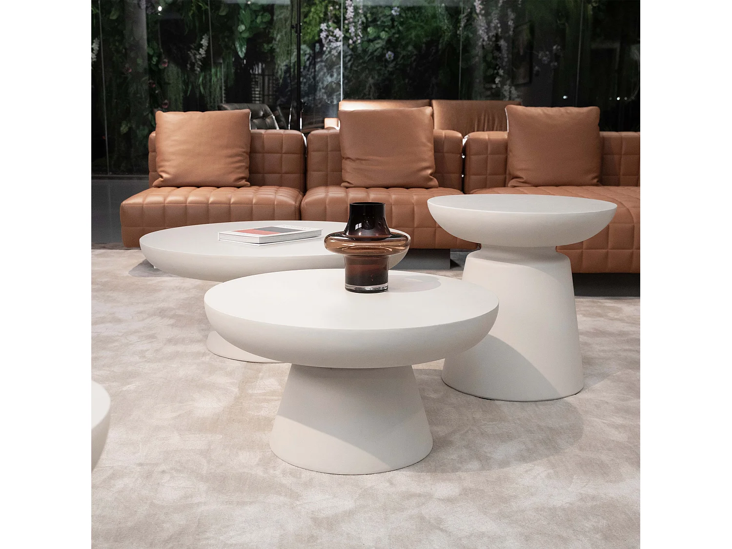 Table basse en béton fibré  66 x 66 x 35 cm