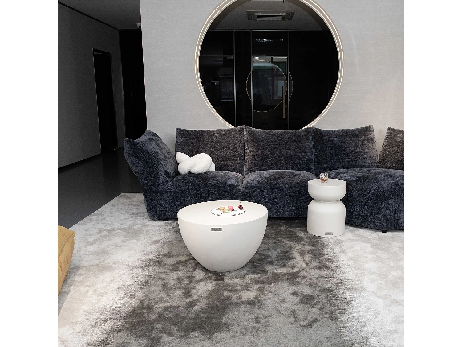 Table basse en béton fibré  66 x 66 x 41 cm