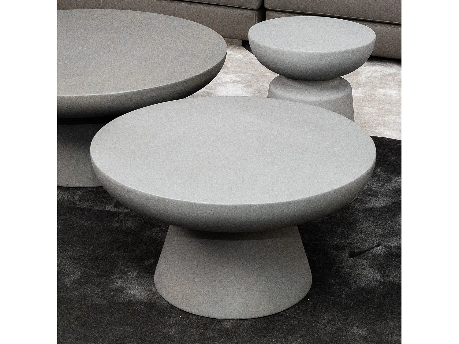 Table basse en béton fibré  66 x 66 x 35 cm