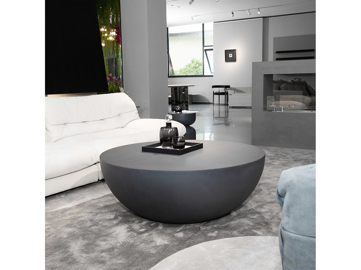Table basse en béton fibré  87 x 87 x 35 cm