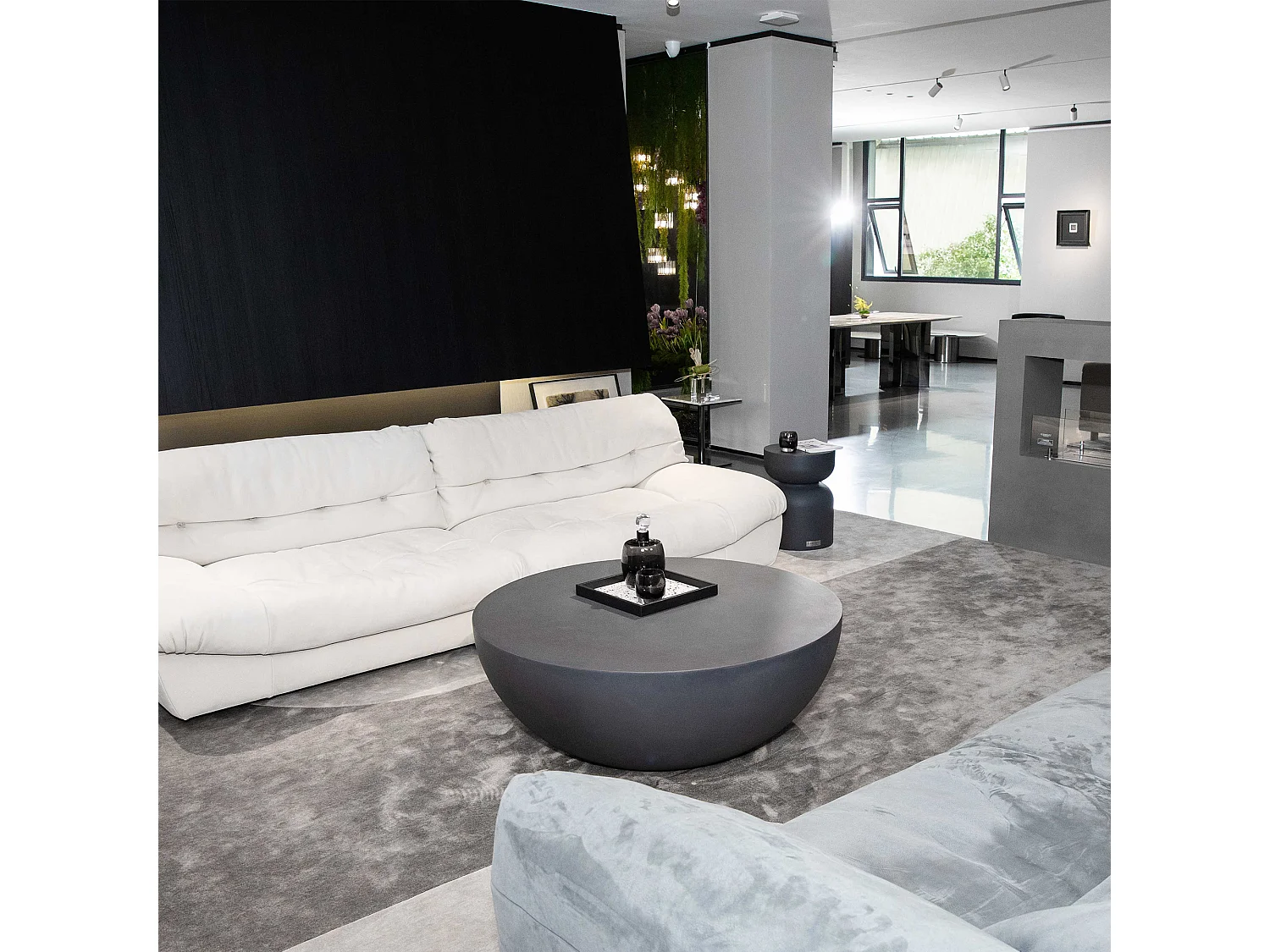 Table basse en béton fibré  87 x 87 x 35 cm