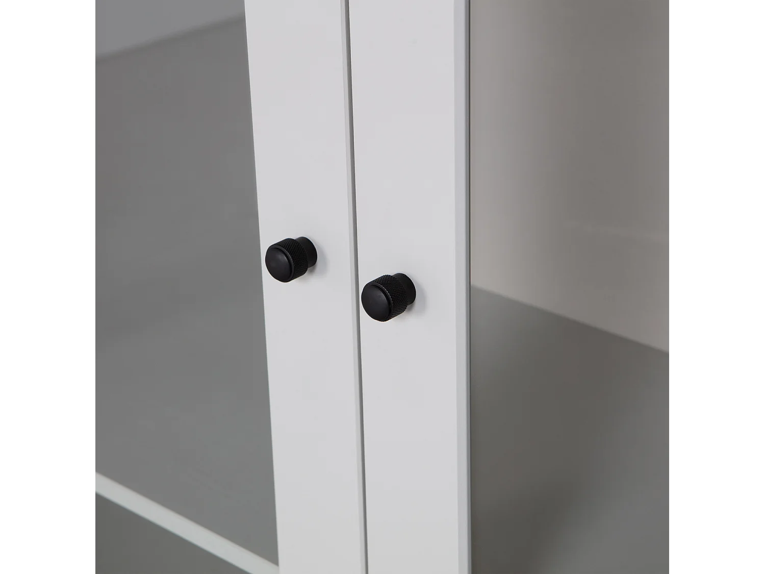 Vitrine 2 portes en pin XAM