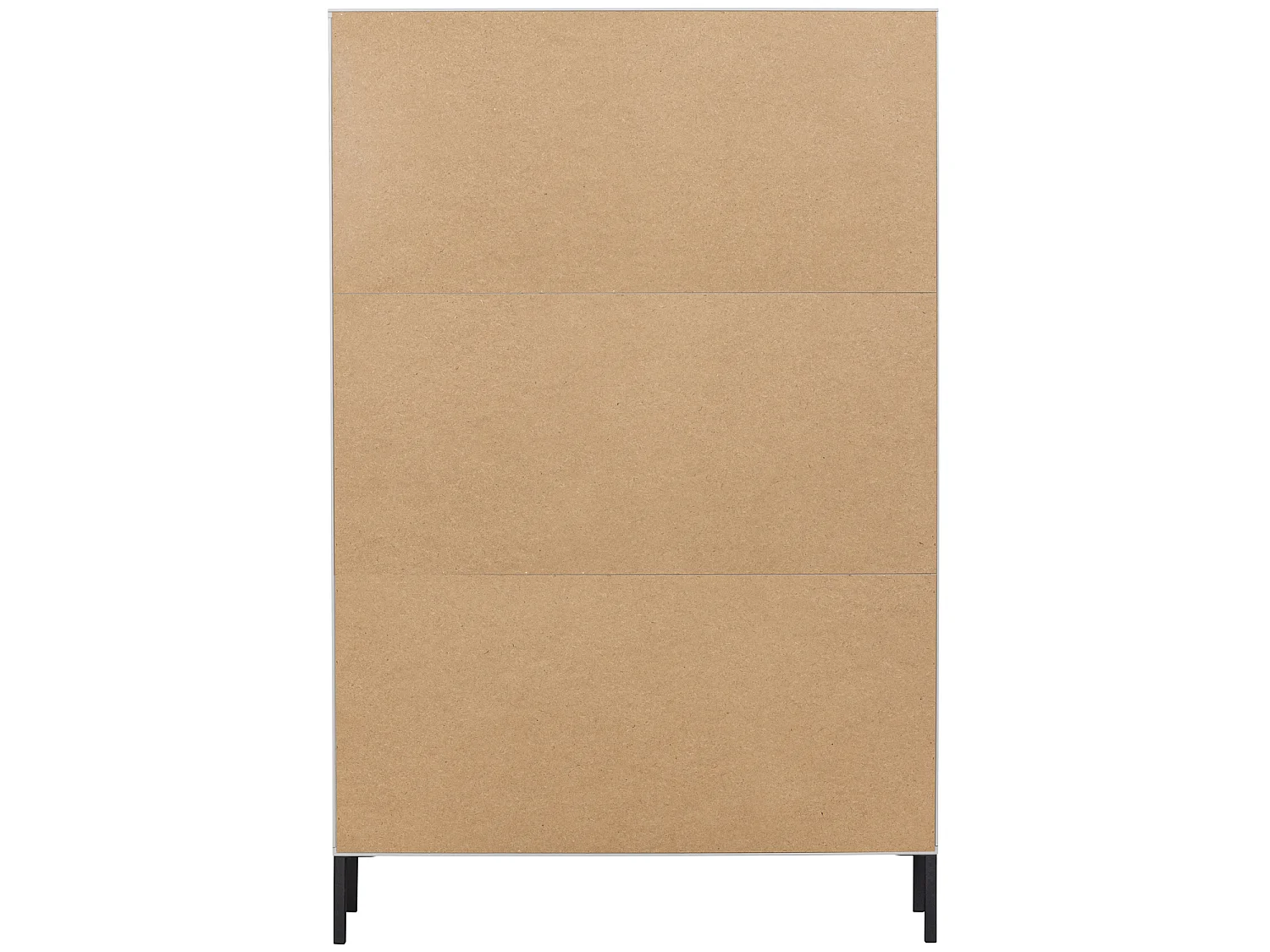 Vitrine 2 portes en pin XAM