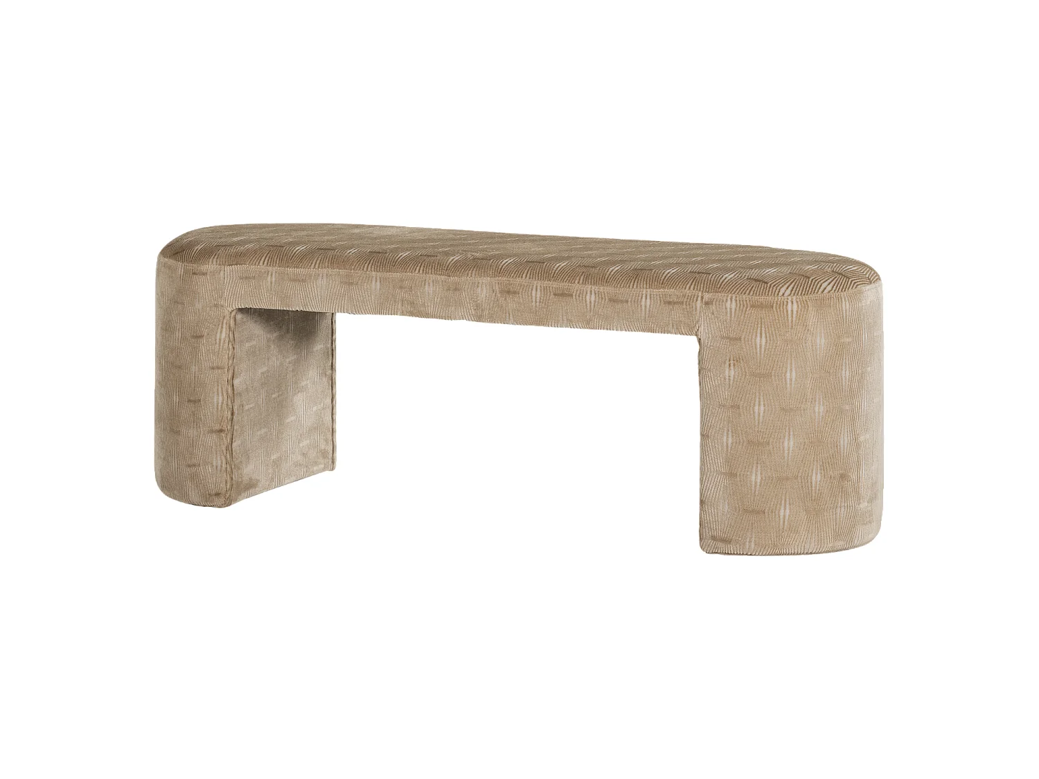 Banc en tissu tissé JACOB