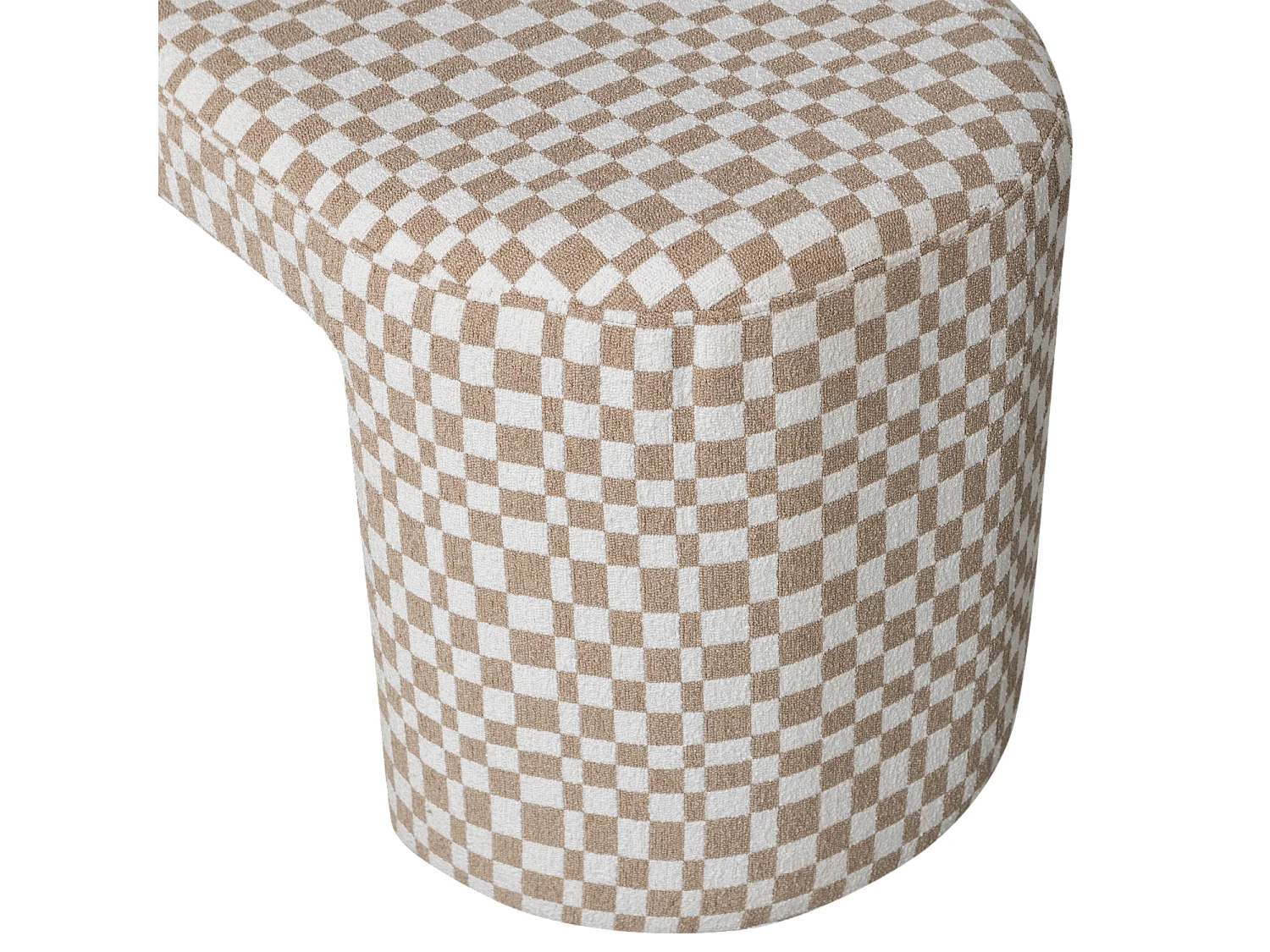 Banc 2 places en chenille JACOB