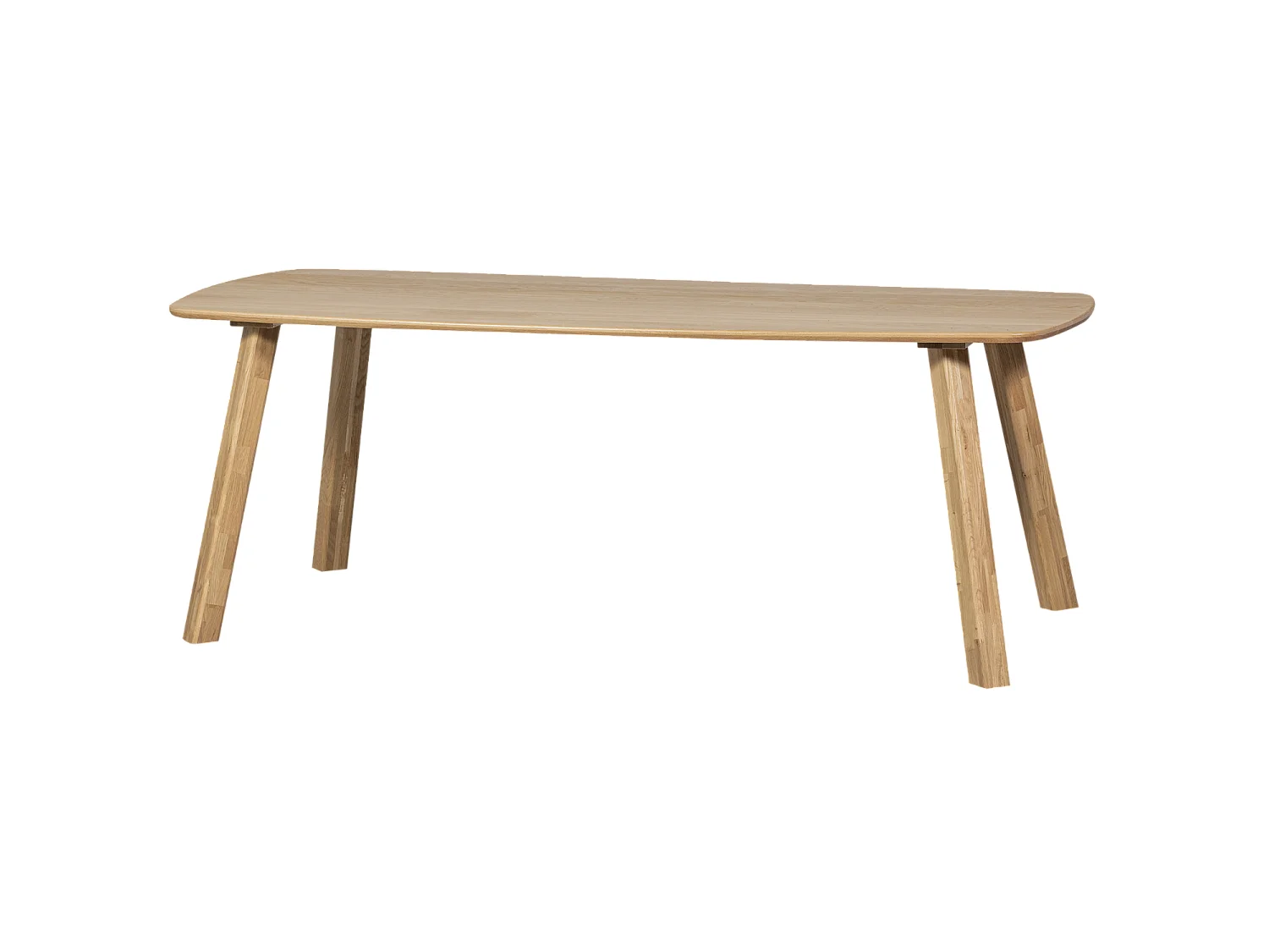 Table à manger en bois de chêne 4 personnes DEENS