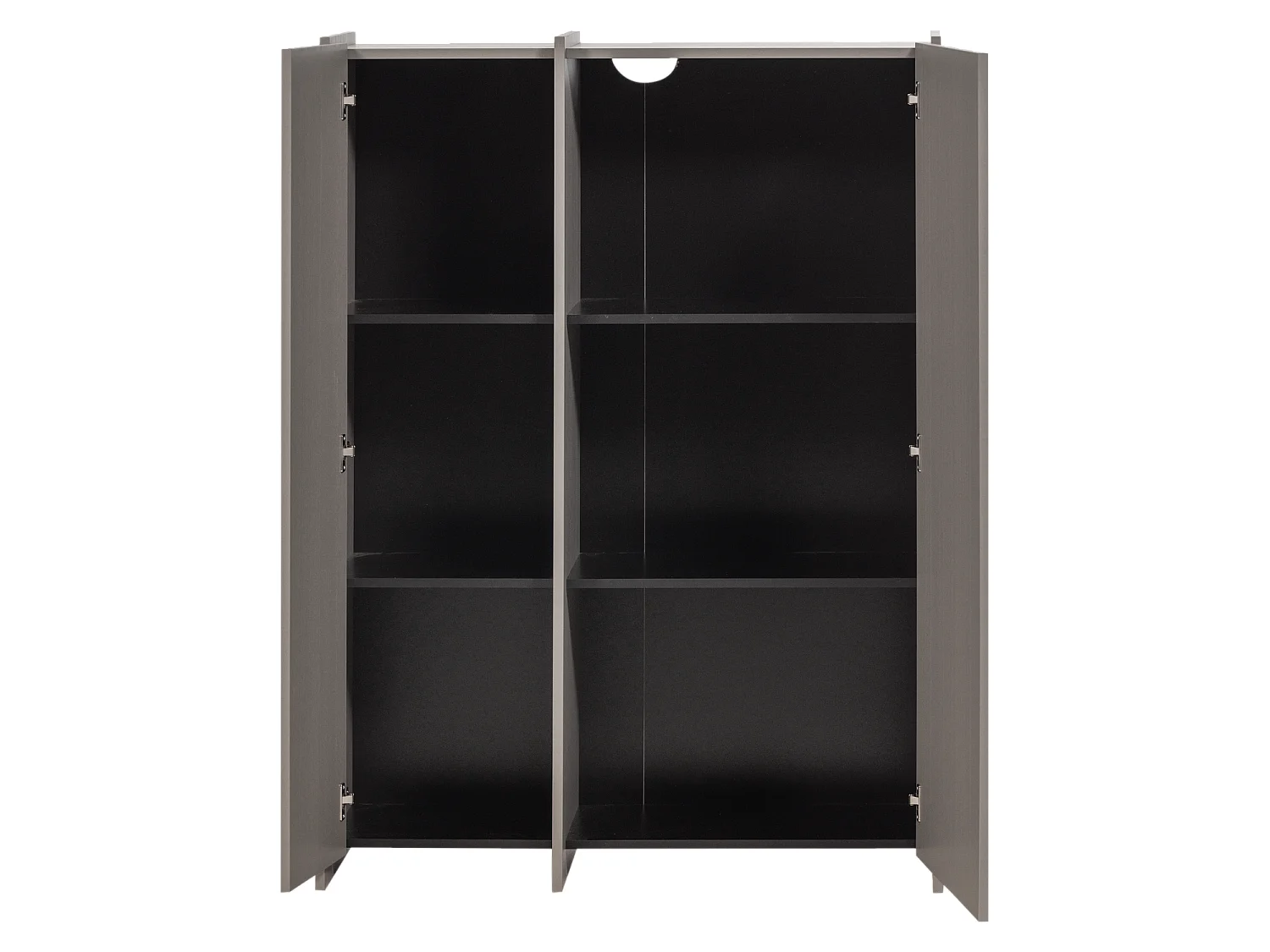 Armoire 2 portes en placage frêne BROCK