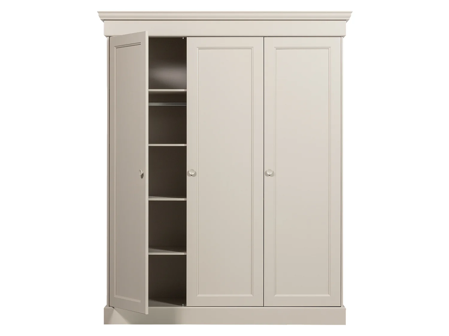 Armoire penderie en pin OLIVIA
