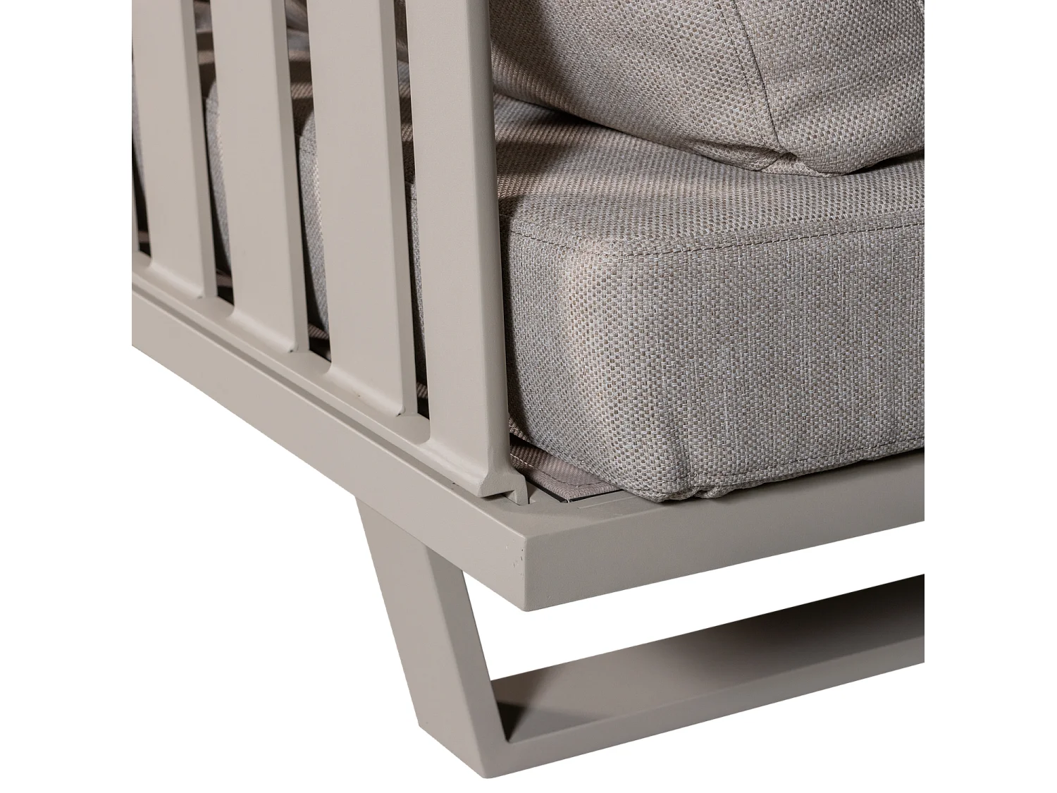 Canapé de jardin en aluminium BEAR