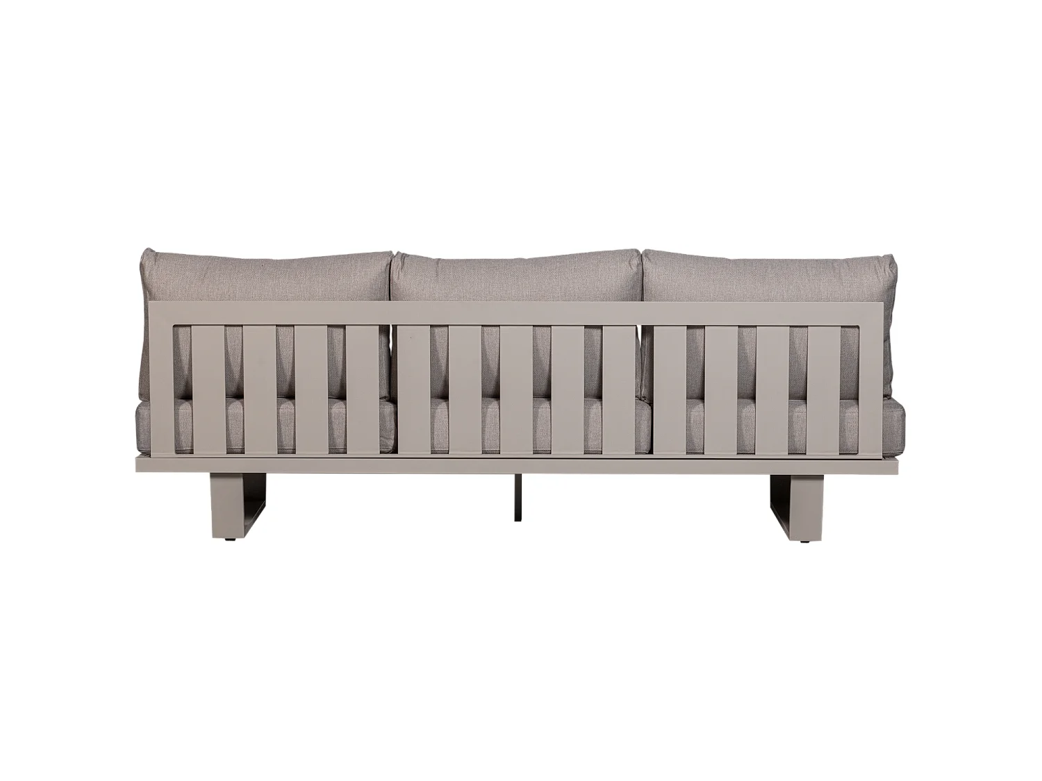 Canapé de jardin en aluminium BEAR