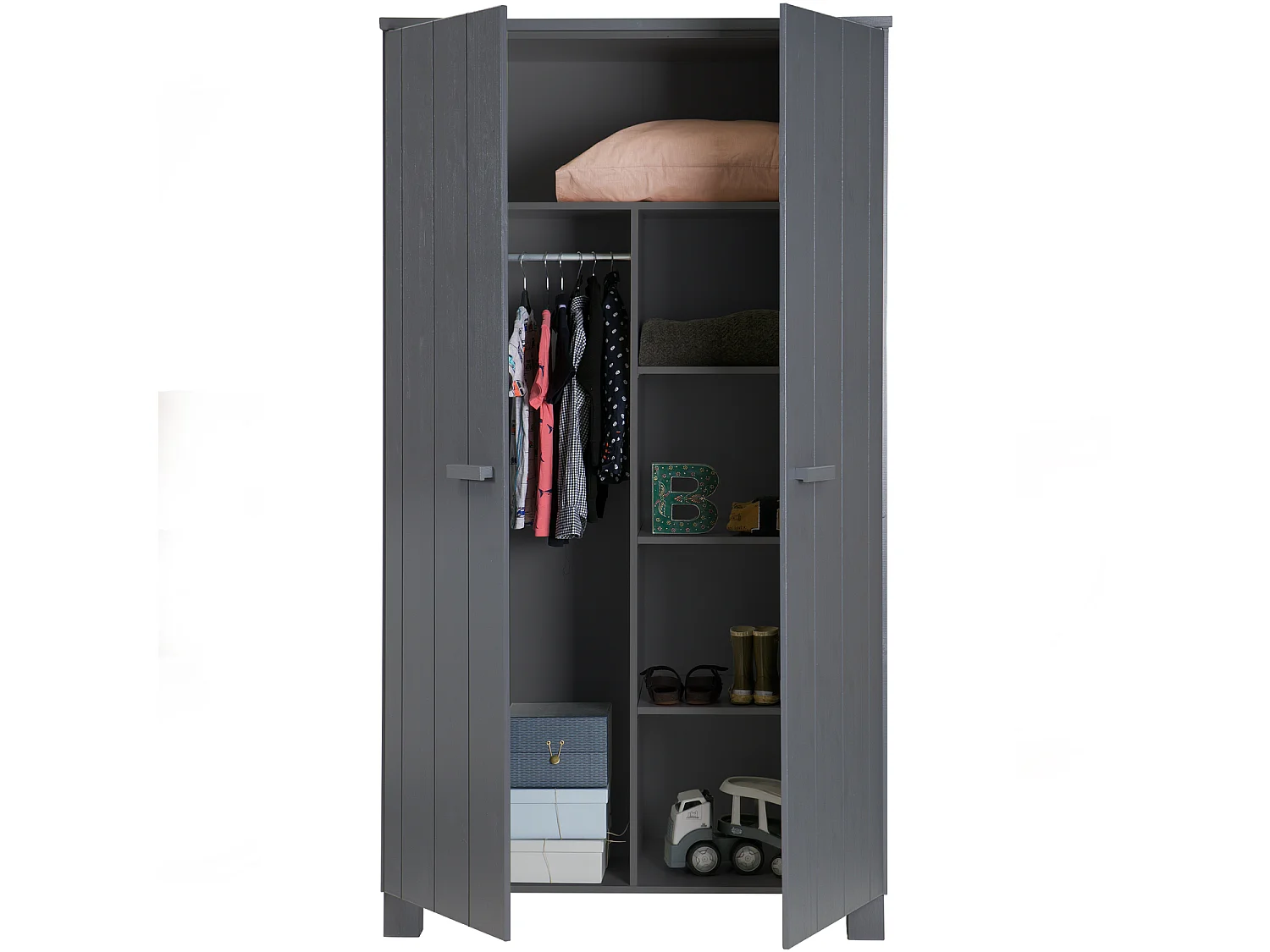 Armoire 2 portes en pin DENNIS