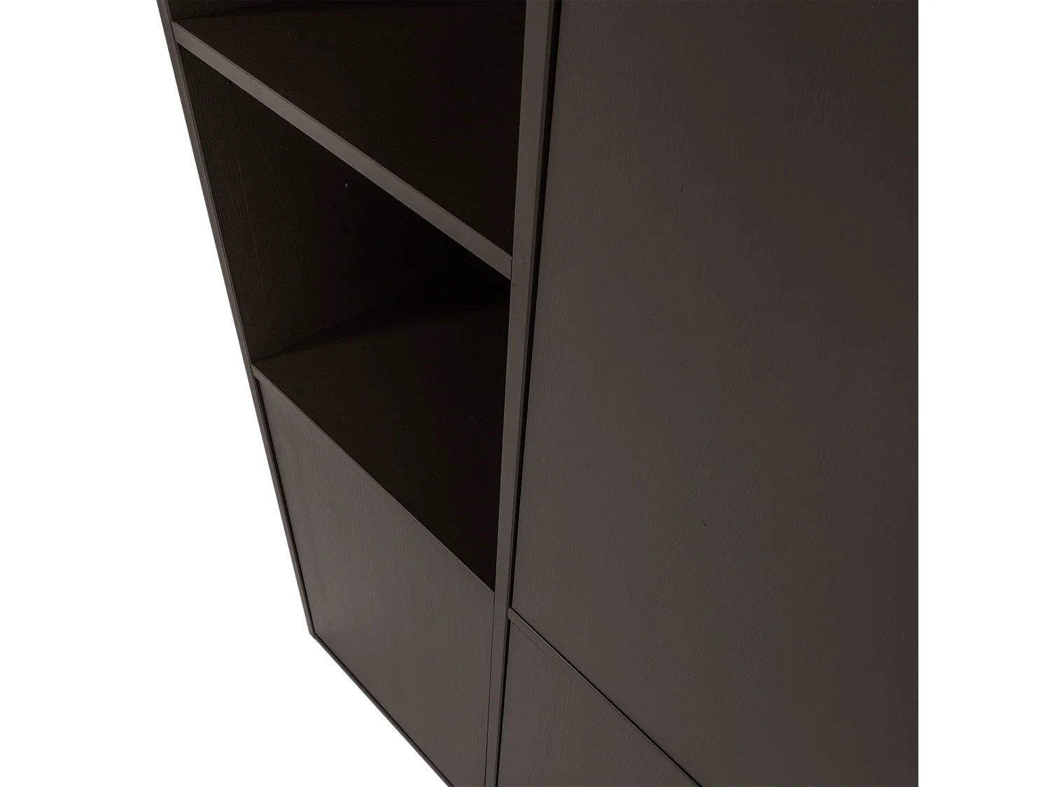 Armoire de rangement droite en pin MEGGY