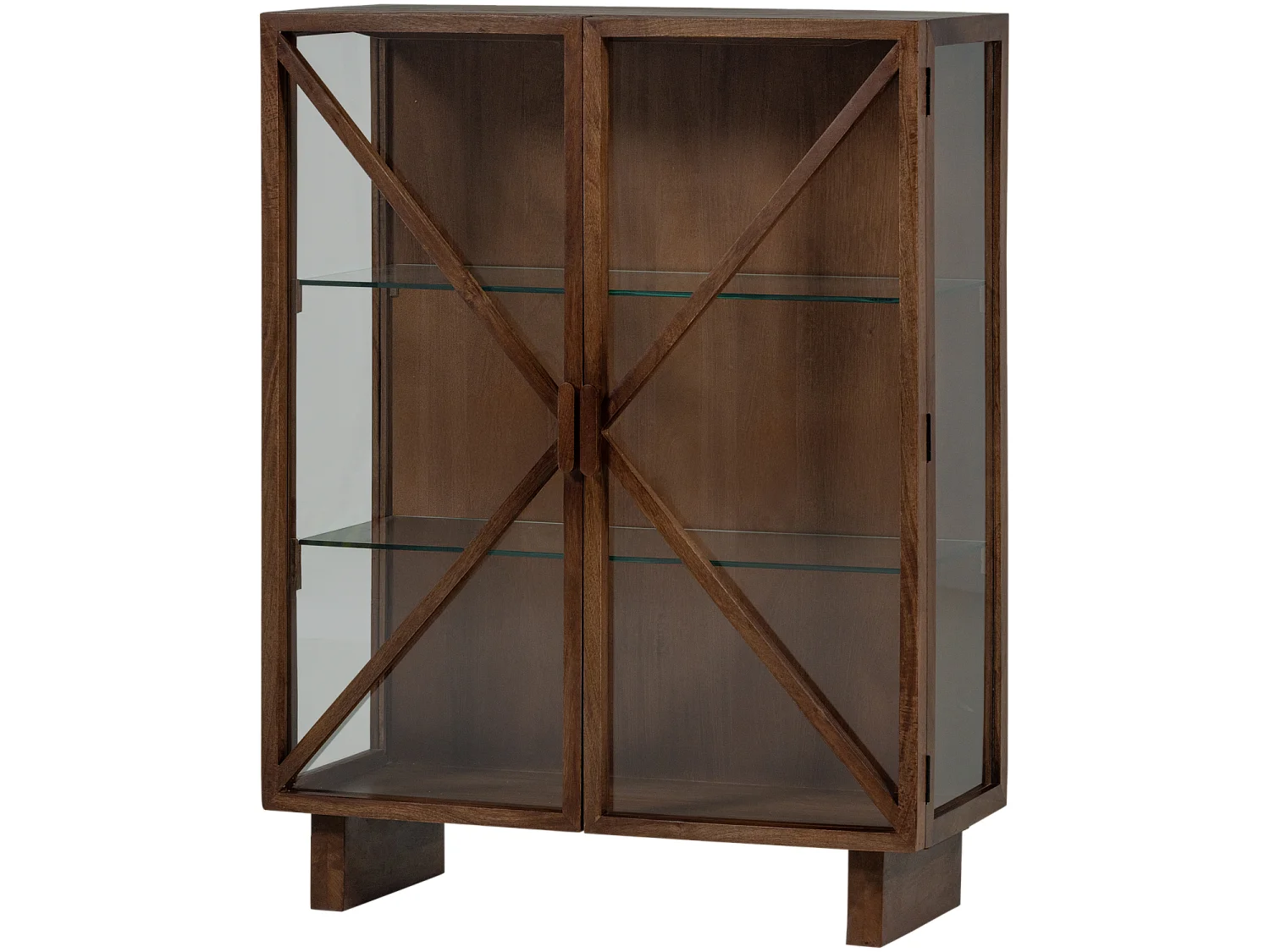 Armoire 2 portes en bois de manguier KELLA