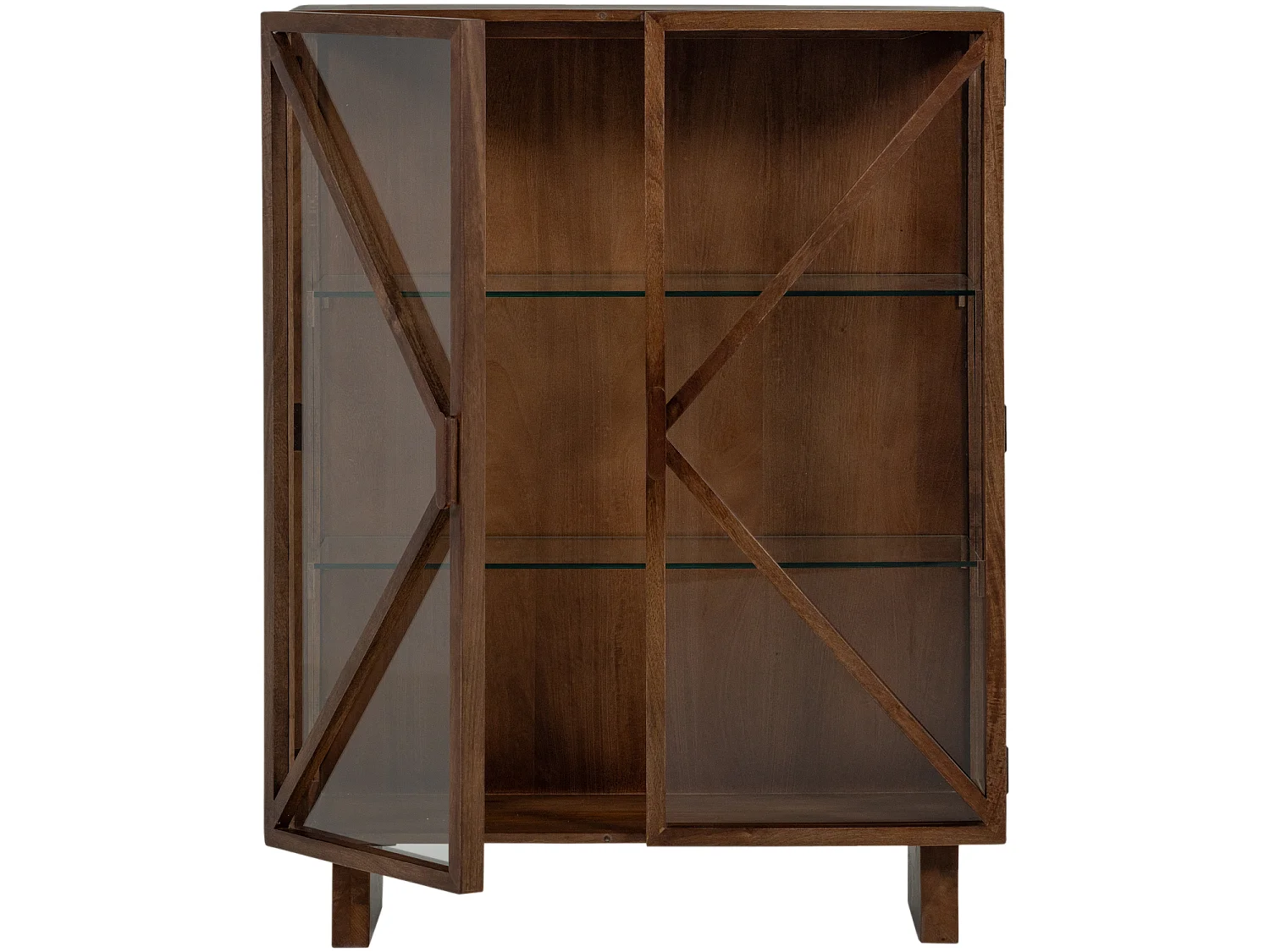 Armoire 2 portes en bois de manguier KELLA