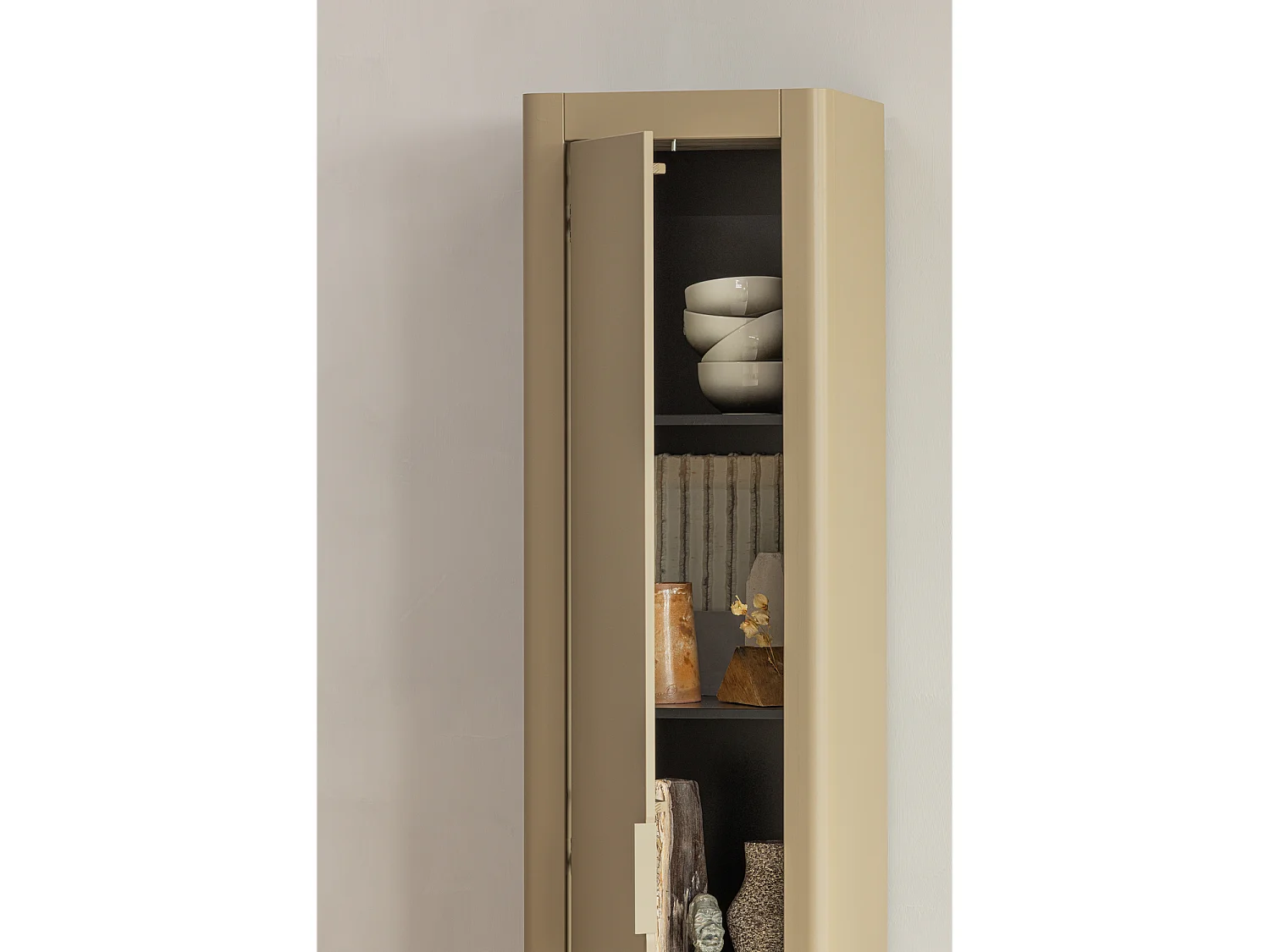 Armoire haute en pin GUNNAR
