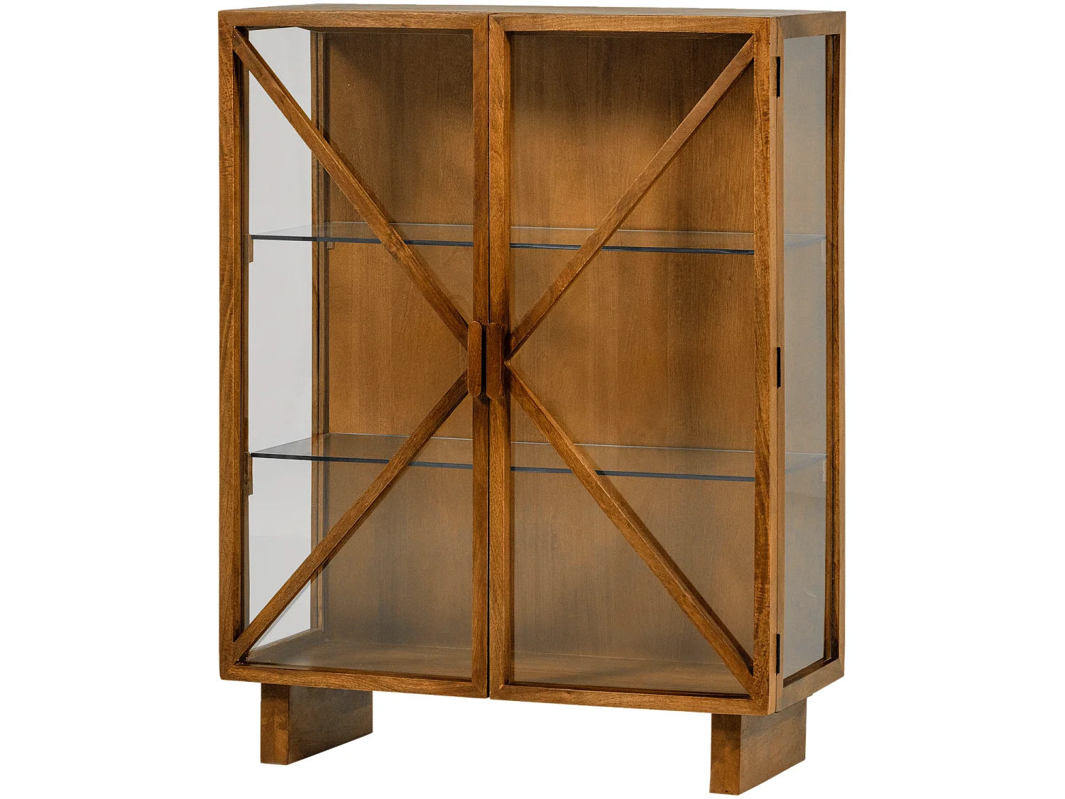 Armoire 2 portes en bois de manguier KELLA