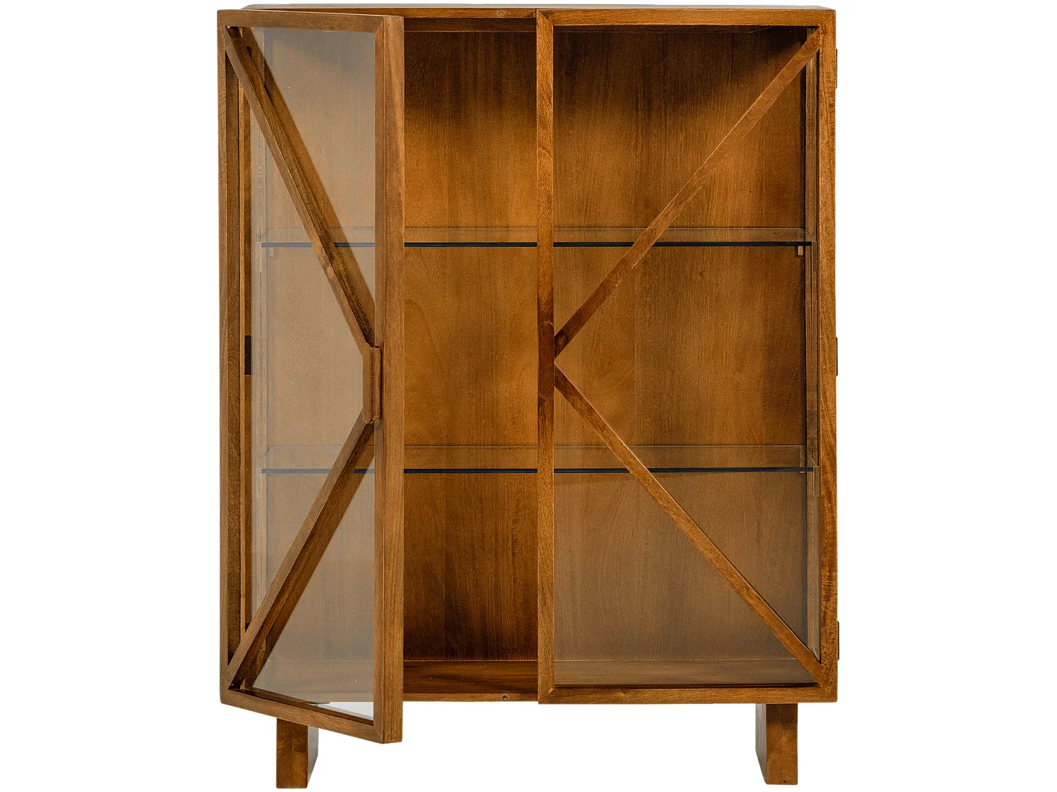 Armoire 2 portes en bois de manguier KELLA