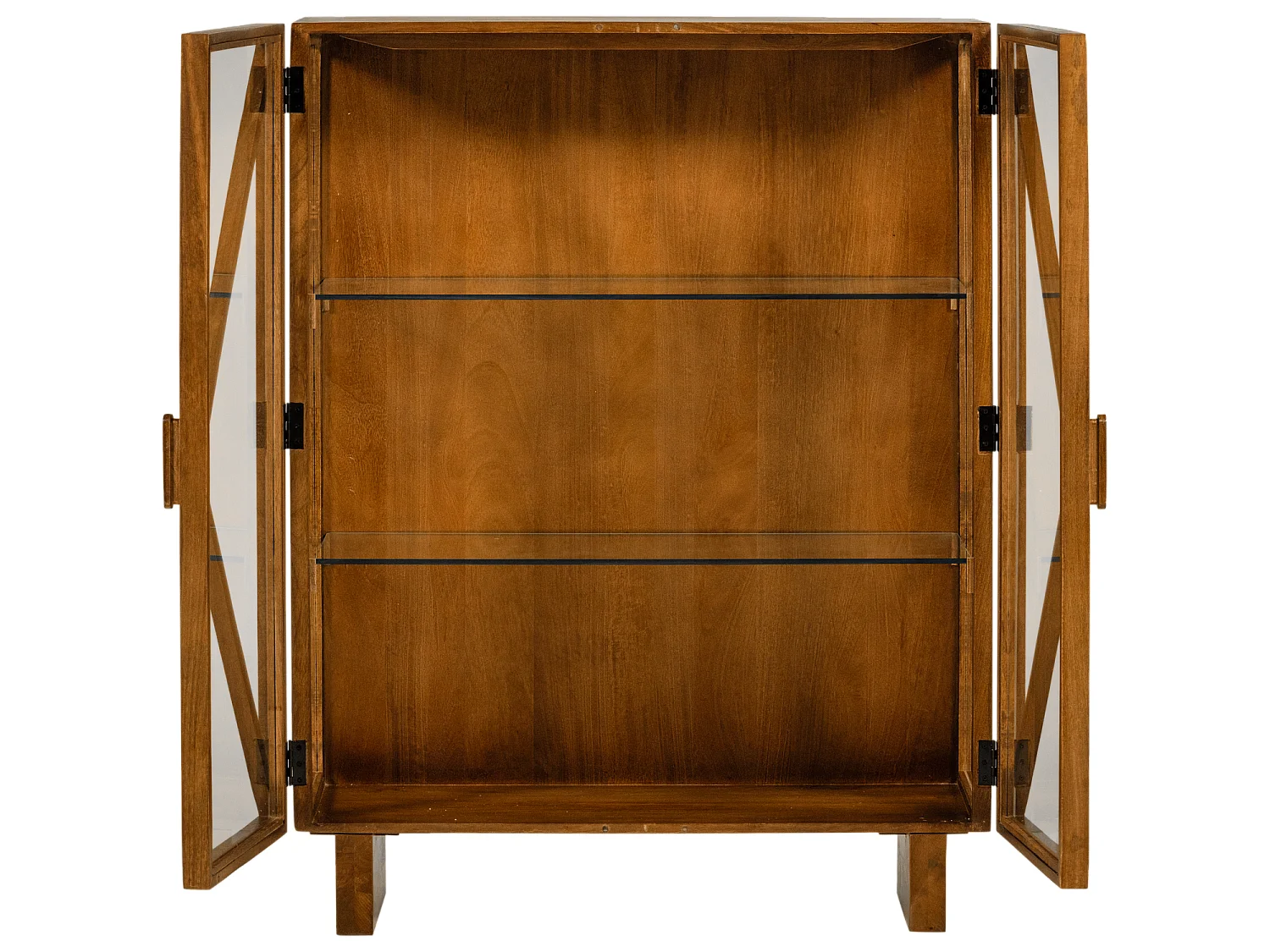 Armoire 2 portes en bois de manguier KELLA
