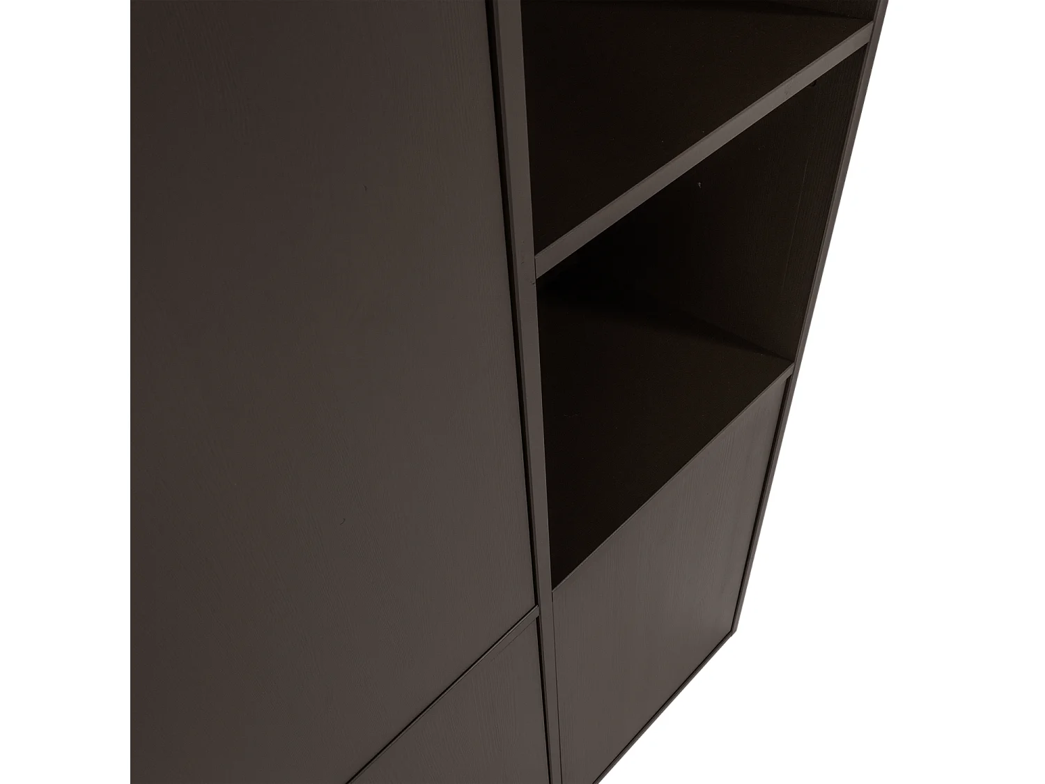 Armoire de rangement gauche en pin MEGGY