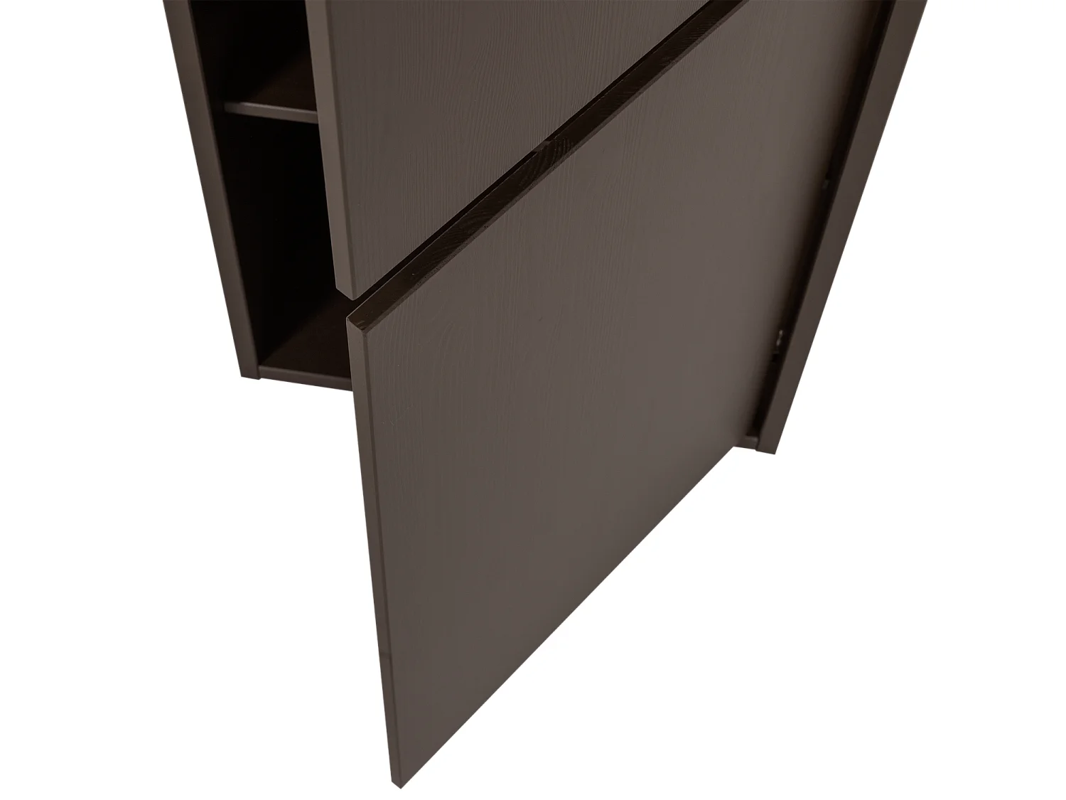 Armoire de rangement étroite en pin MEGGY