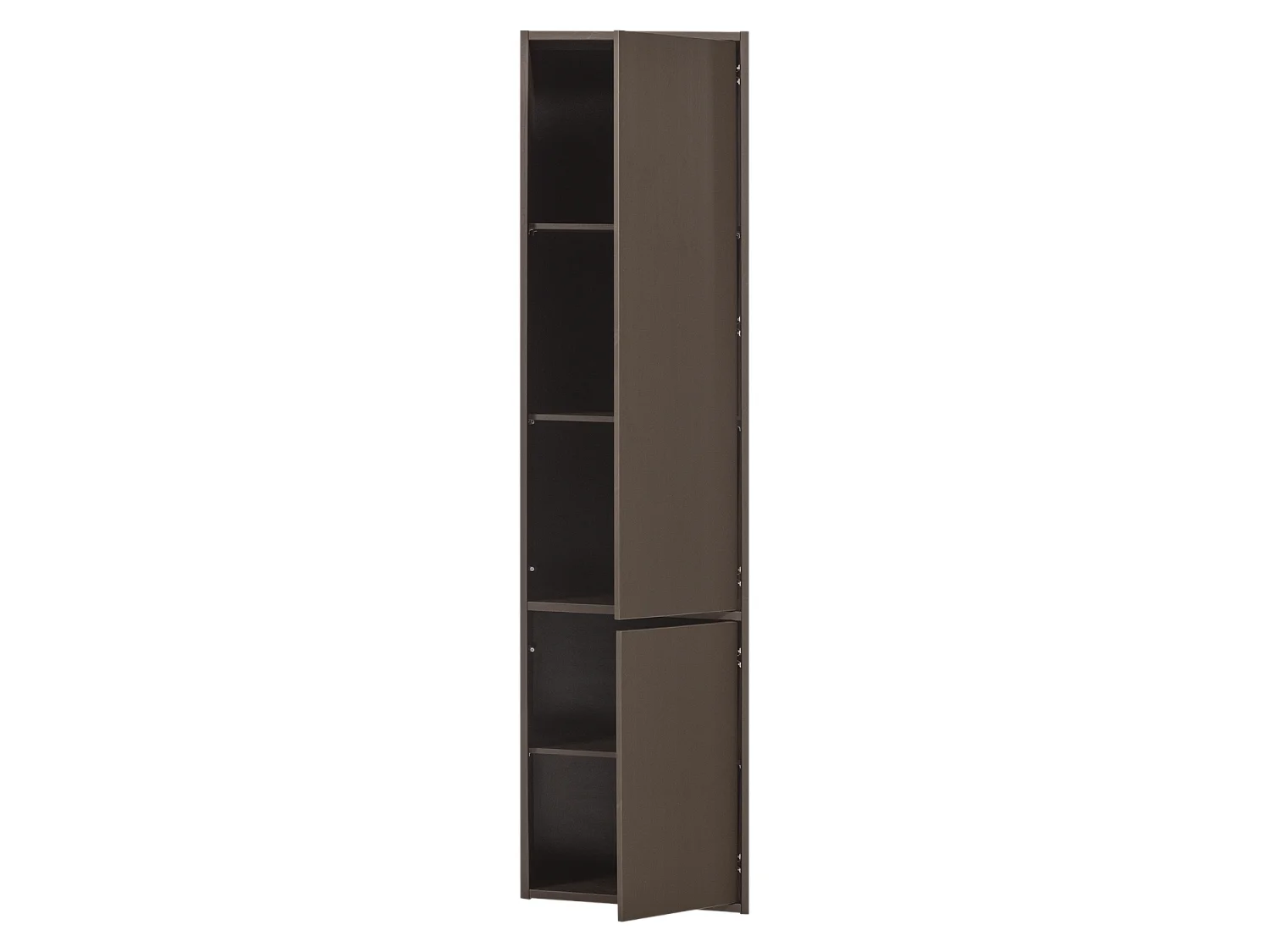 Armoire de rangement étroite en pin MEGGY