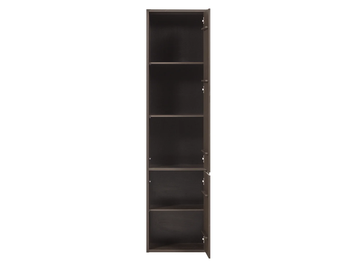 Armoire de rangement étroite en pin MEGGY