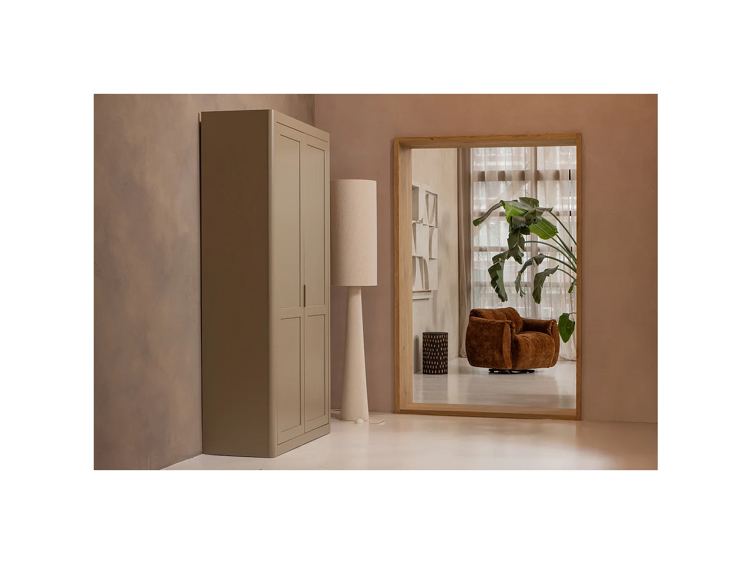 Armoire de rangement en pin GUNNAR