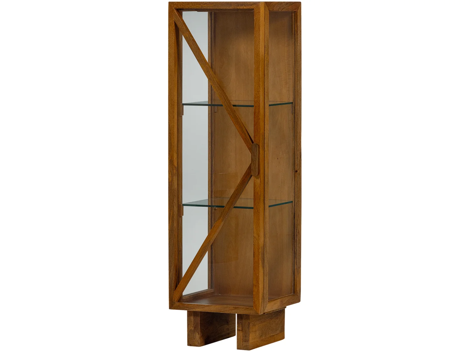 Armoire 1 porte en bois de manguier KELLA