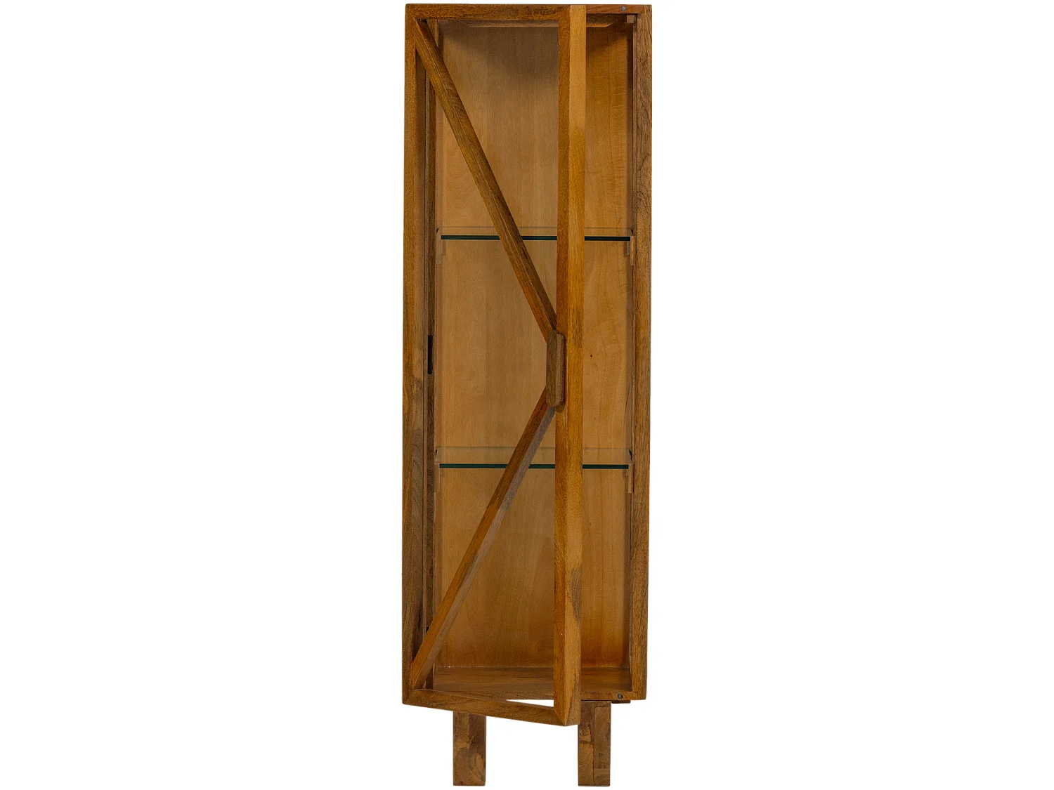 Armoire 1 porte en bois de manguier KELLA